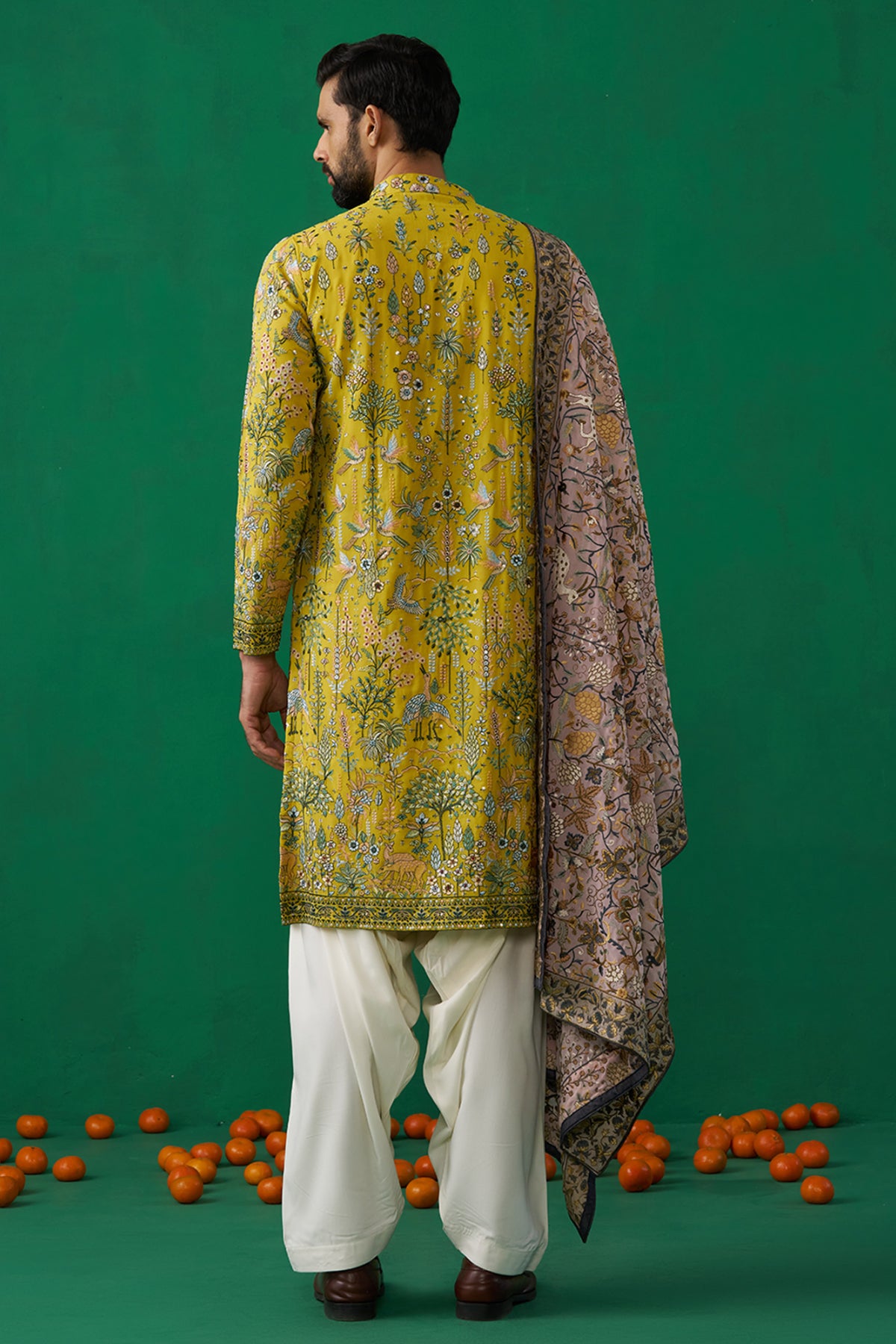 BIRD HALDI KURTA SET