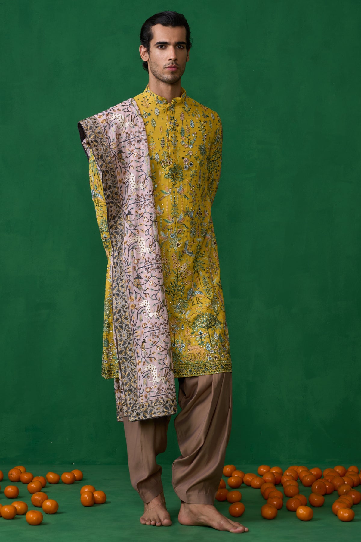 BIRD HALDI KURTA SET
