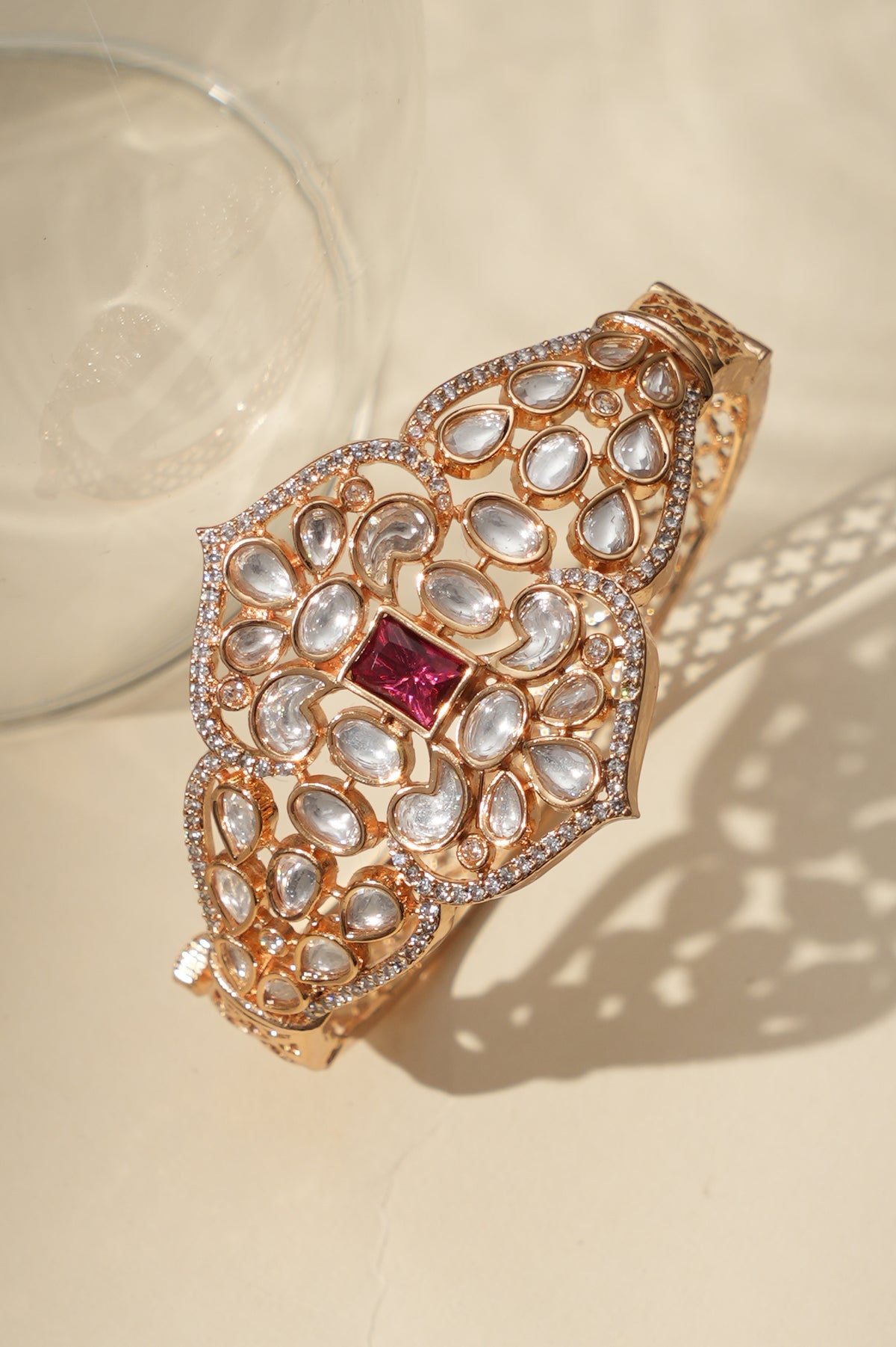 Indian Traditional Kundan Bracelet
