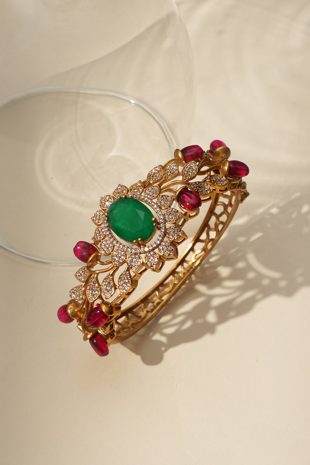 Duoblet Traditional Kundan Bracelet