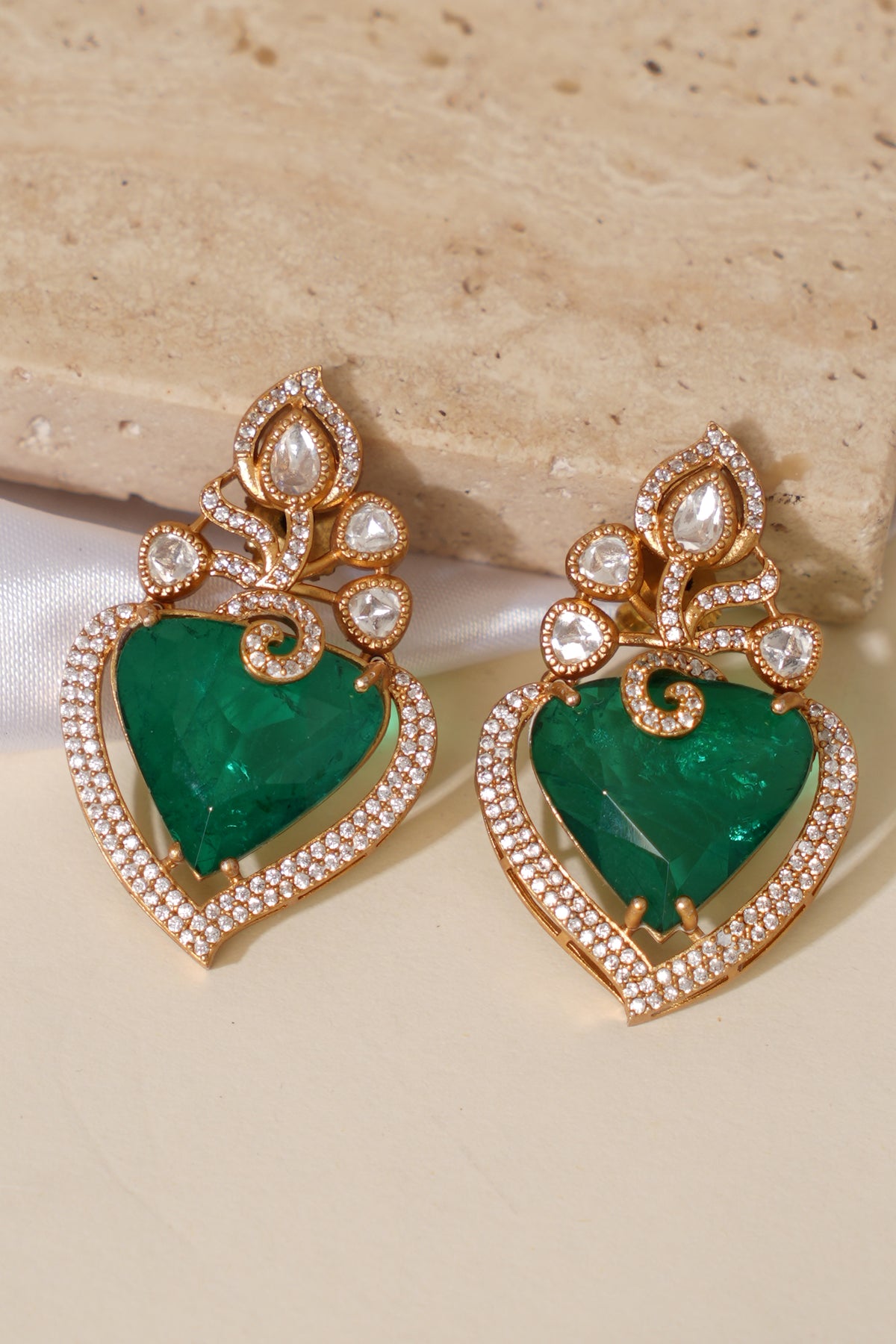 Traditional Doublet Kundan Earrings