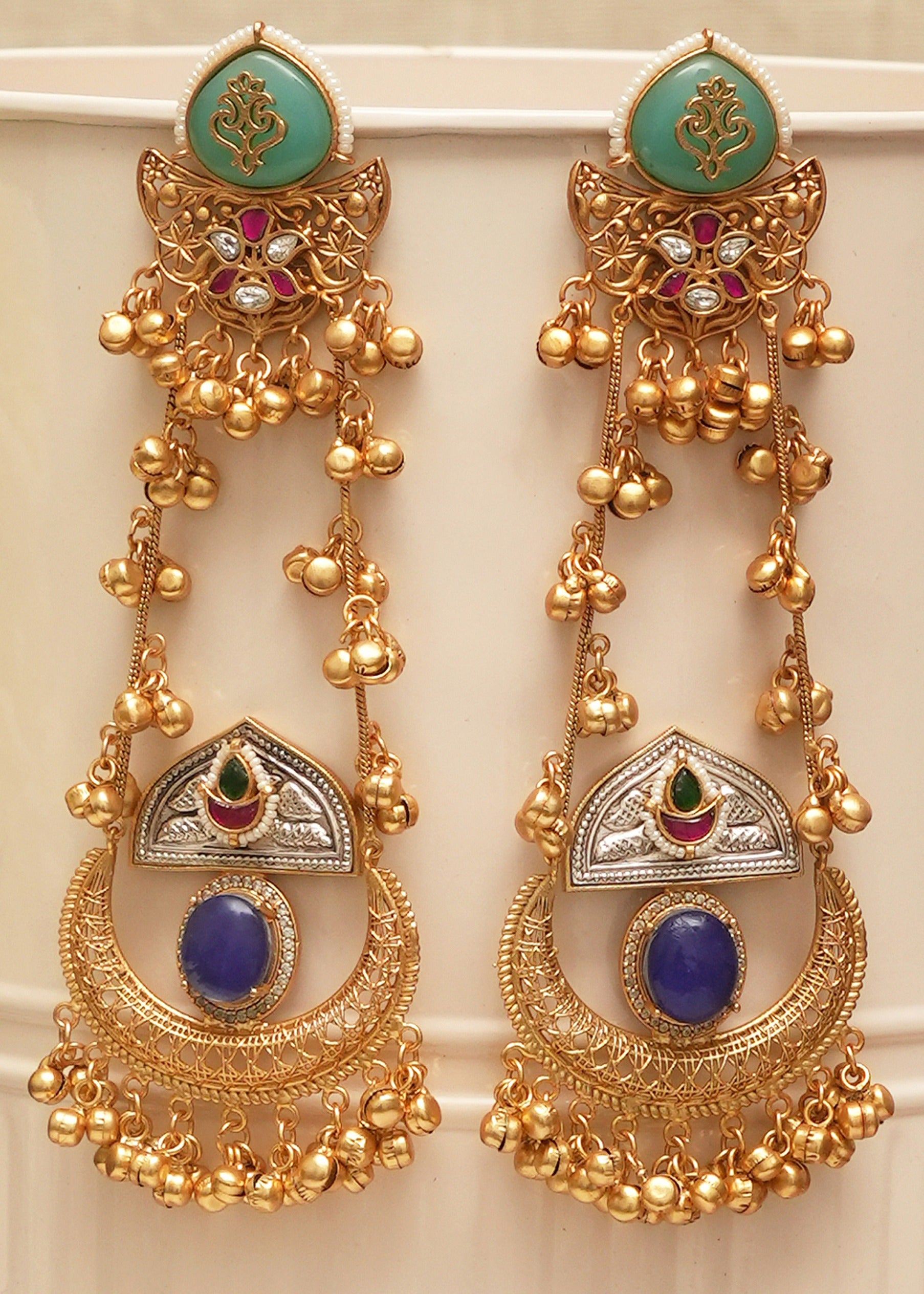 Traditional Kashmiri Danglers