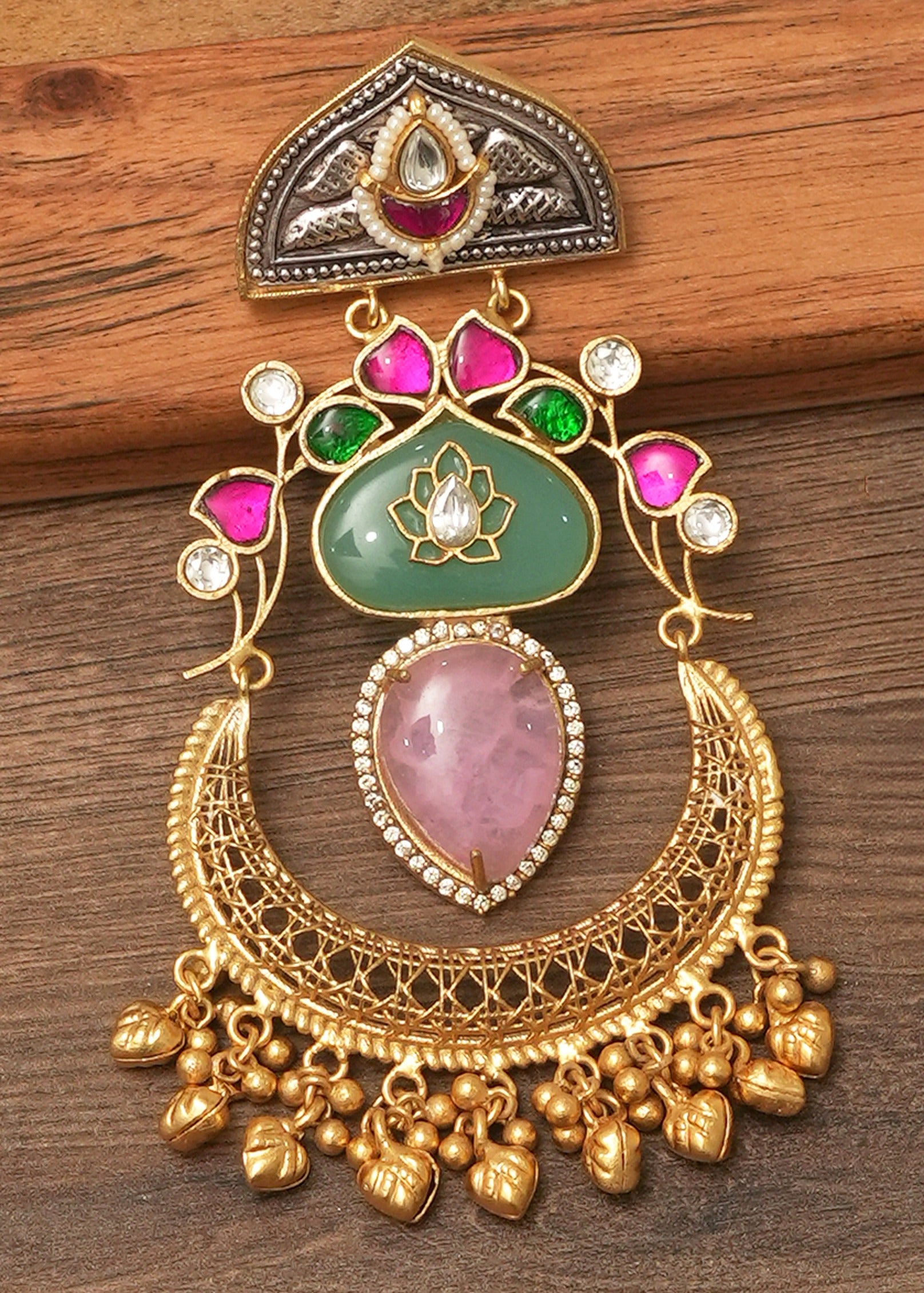Vintage Kashmiri Statement Earrings