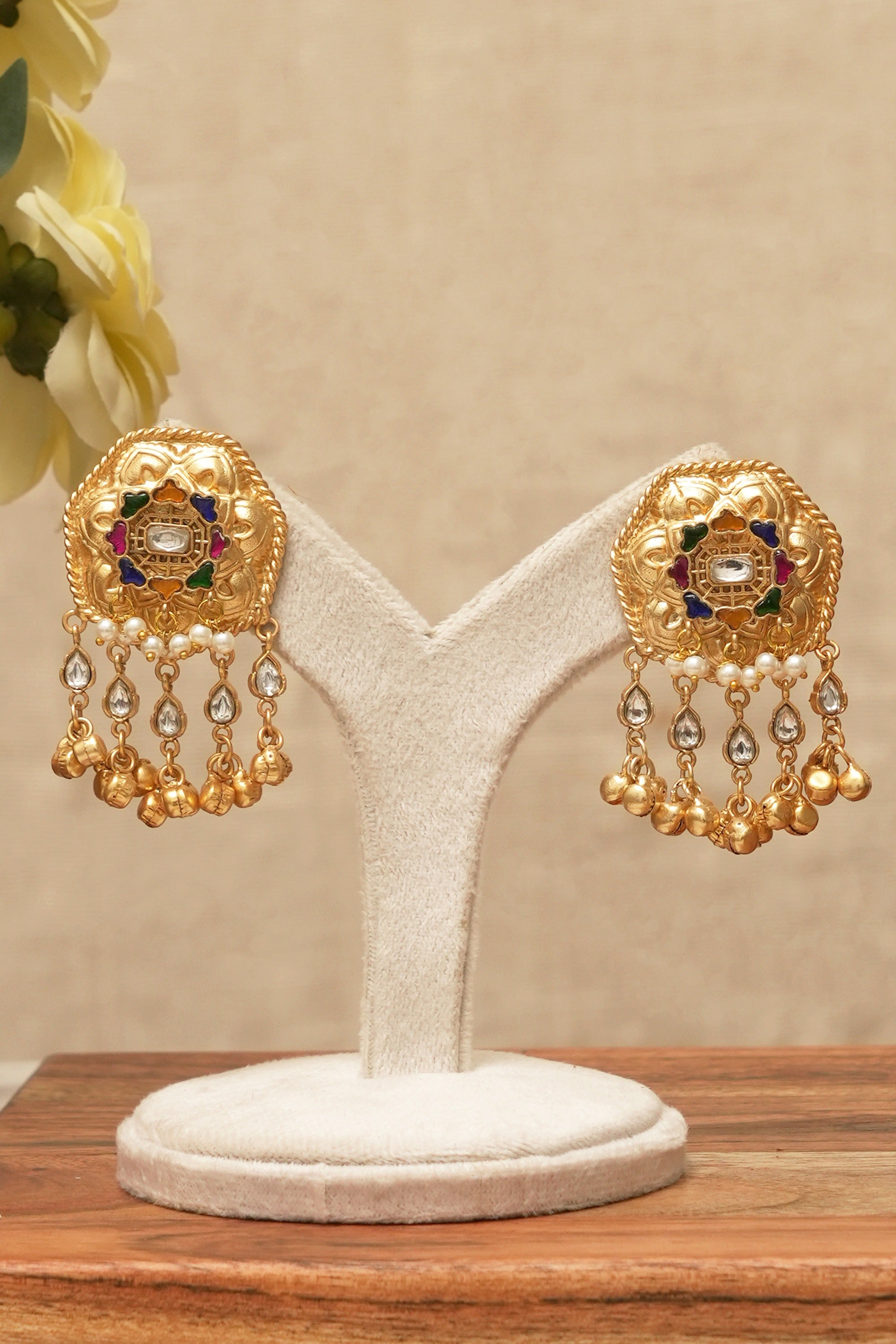 Luxury Kashmiri Fusion Earrings
