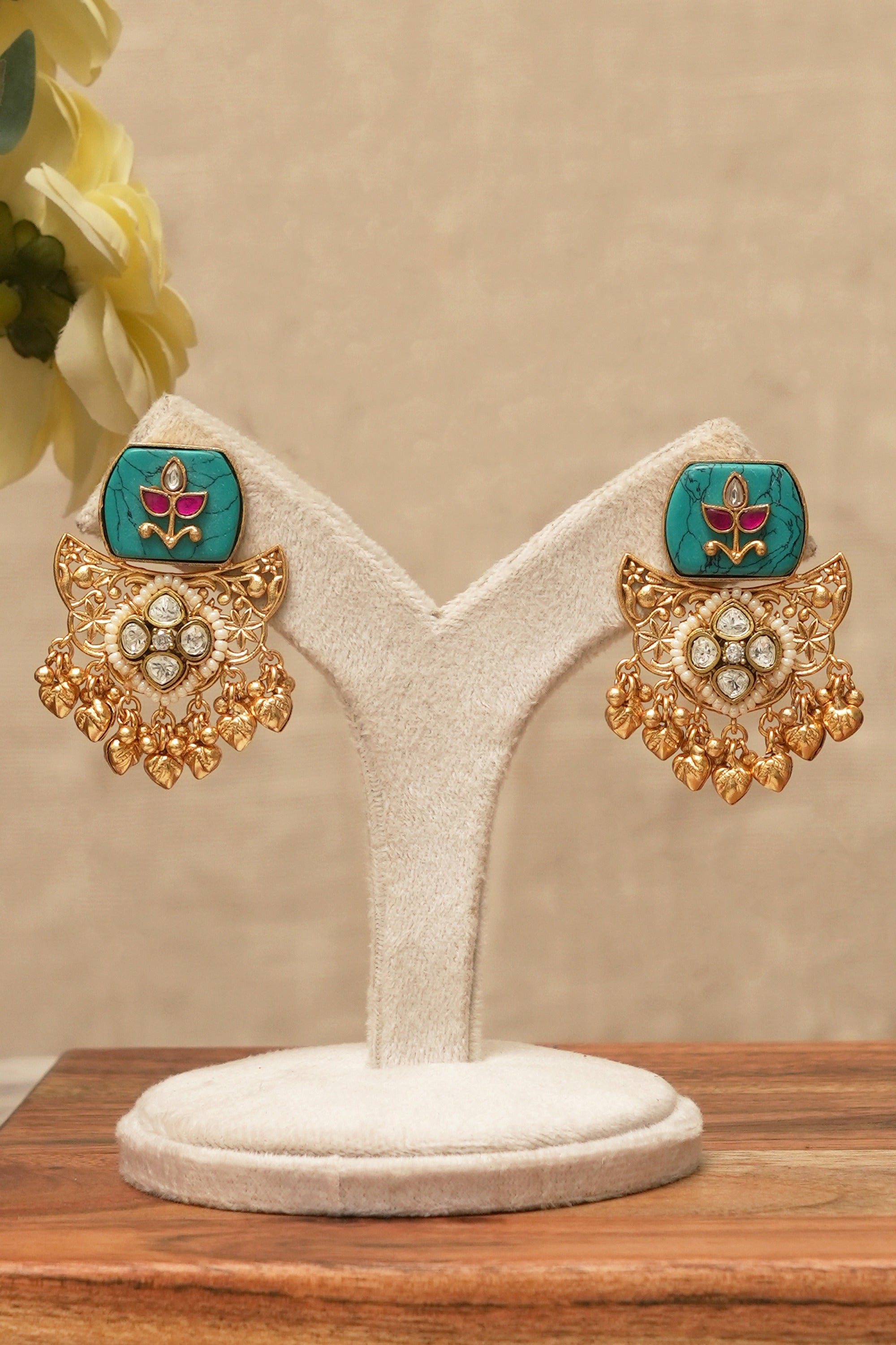 Designer Kashmiri Pearl Earrings