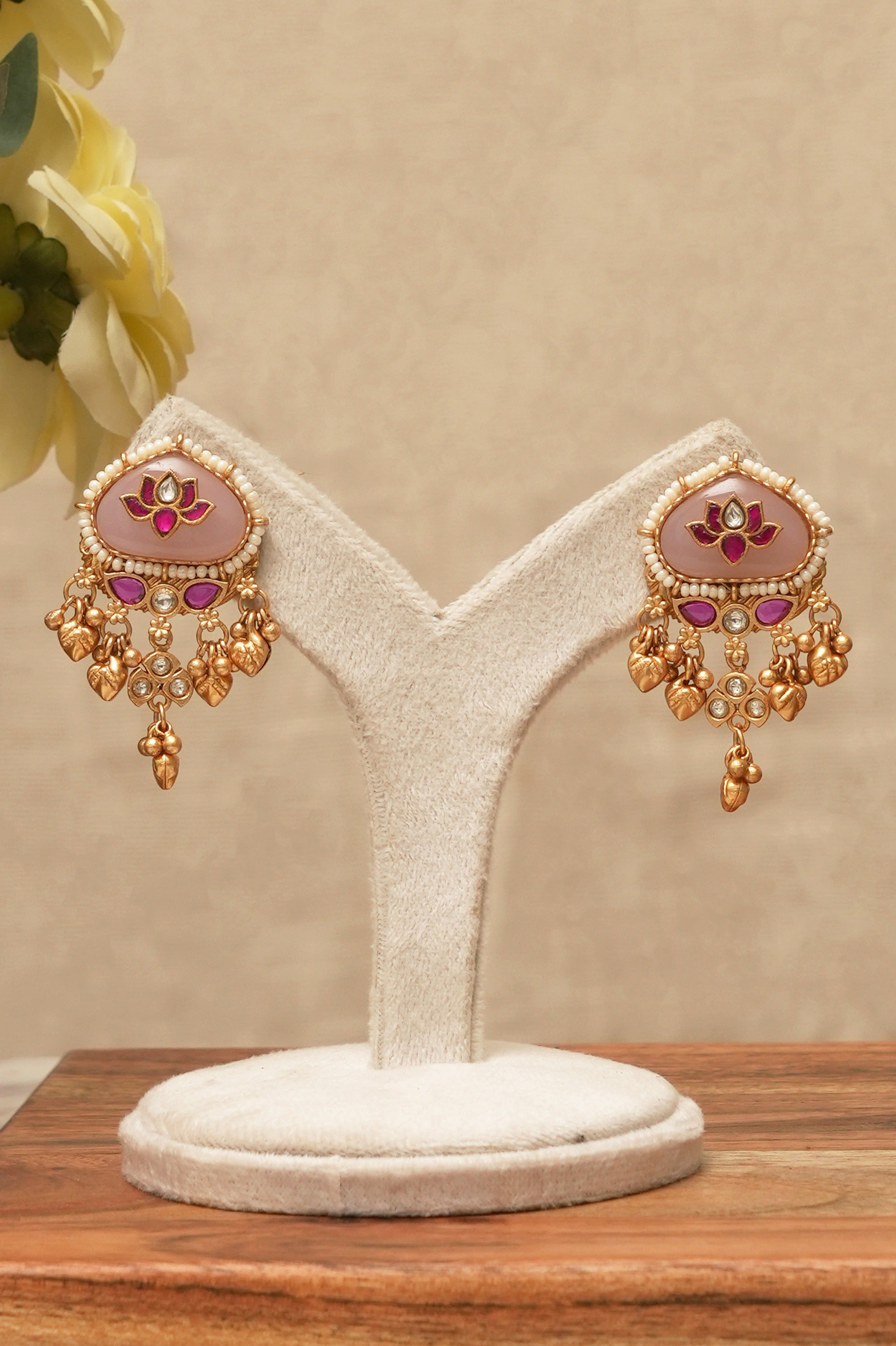 Kashmiri Kundan Earrings