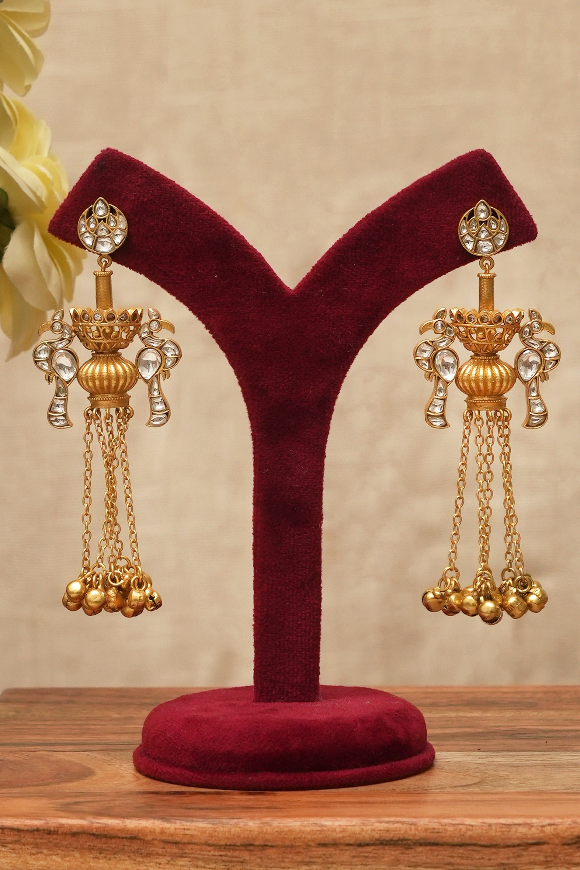 Kashmiri Ethnic Fusion Earrings