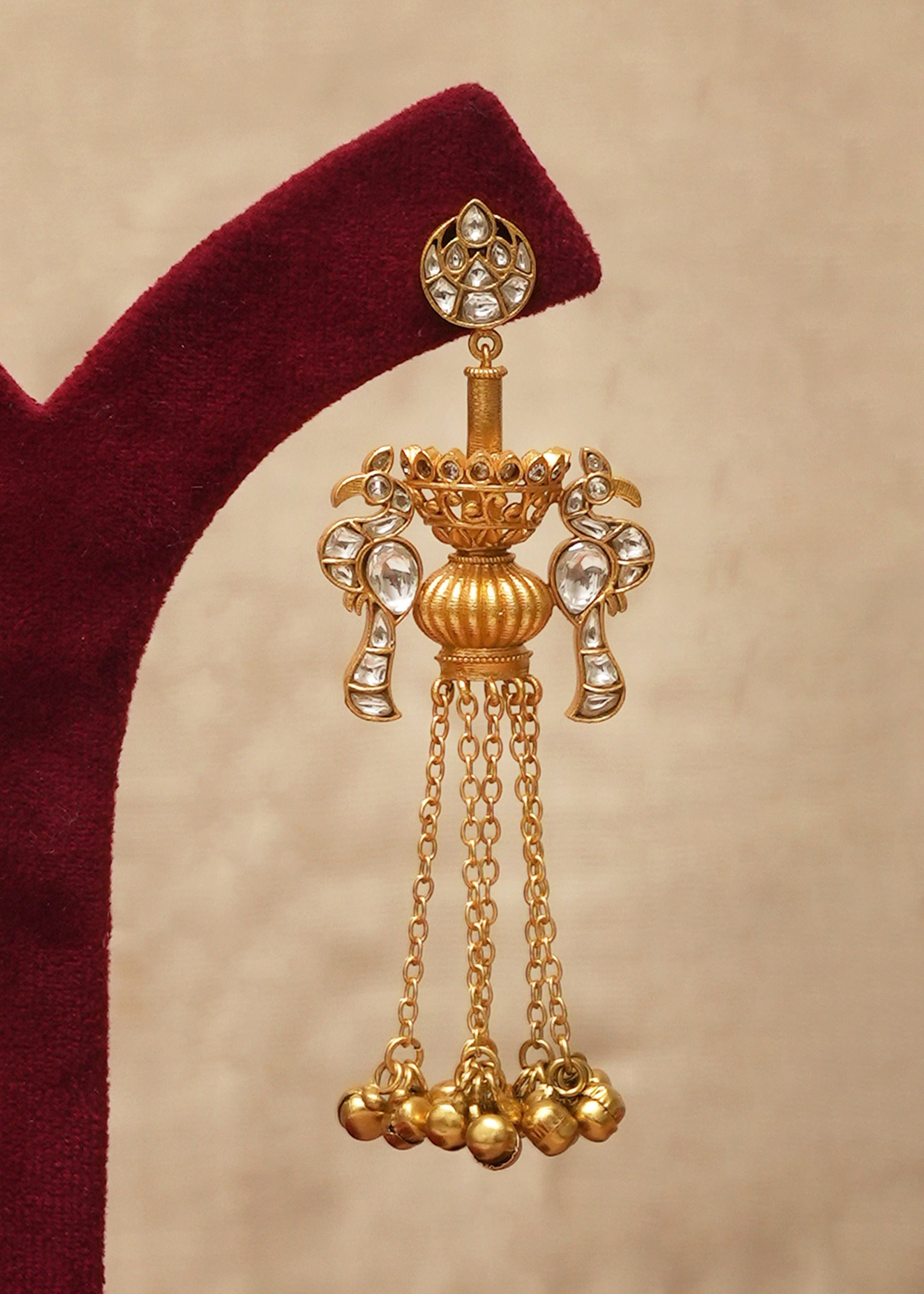 Kashmiri Ethnic Fusion Earrings