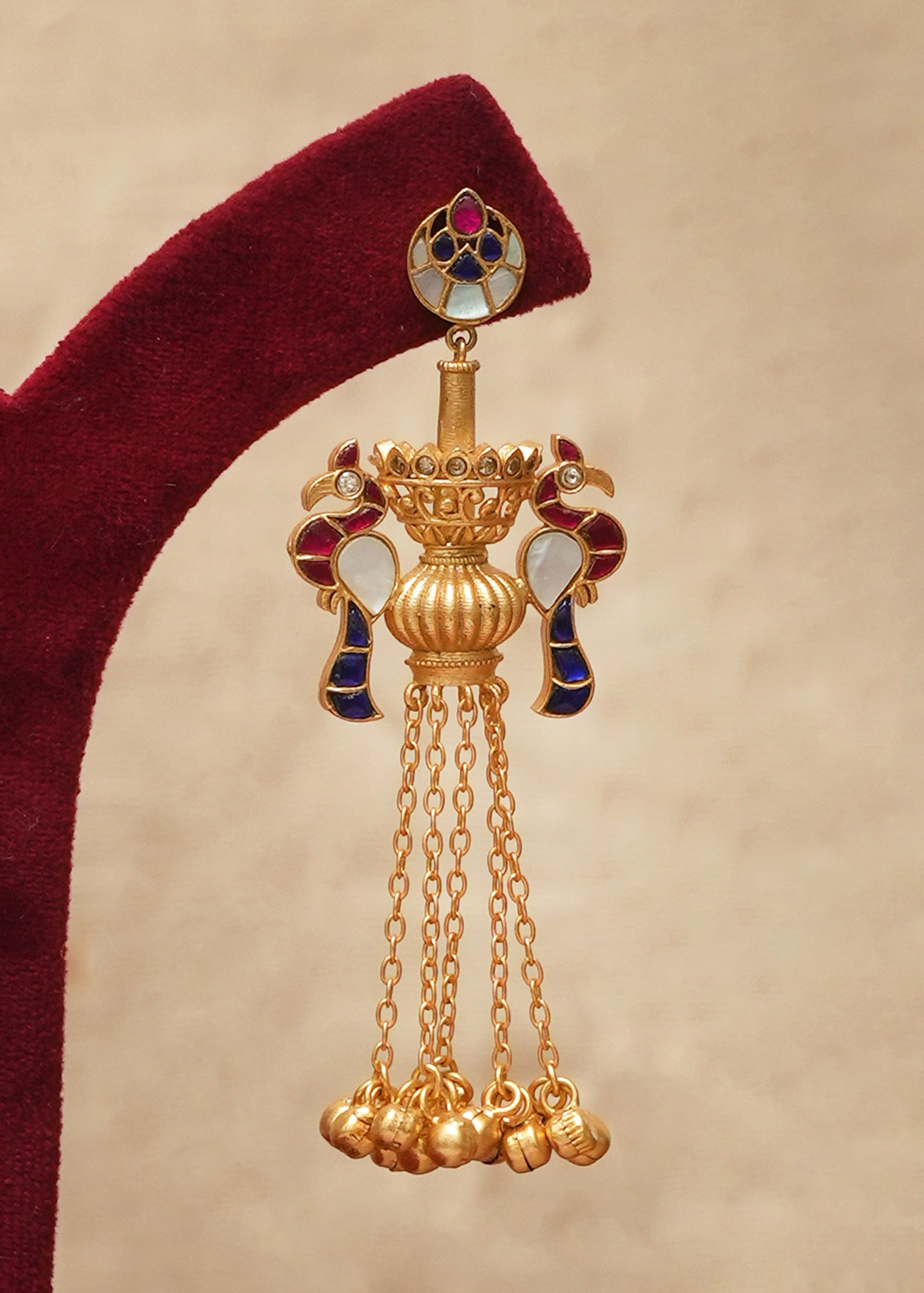 Kashmiri Ethnic Fusion Earrings