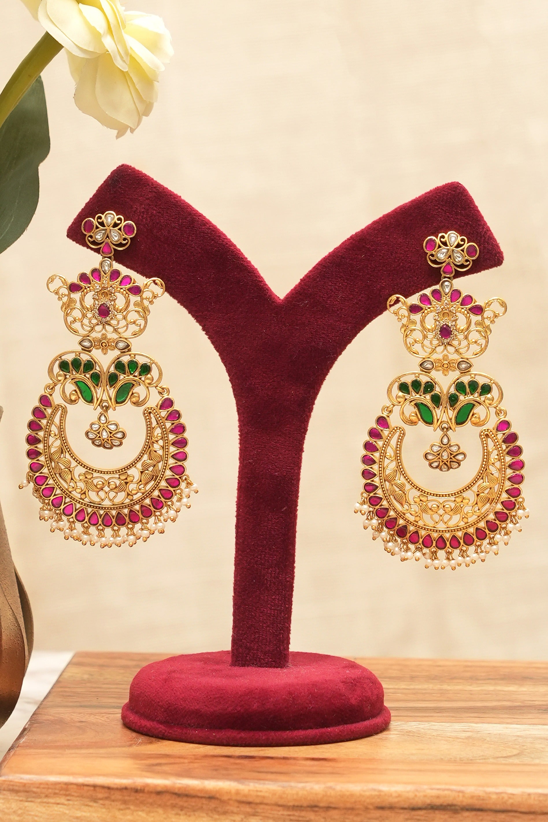 Heritage Kashmiri Jewellery Earrings