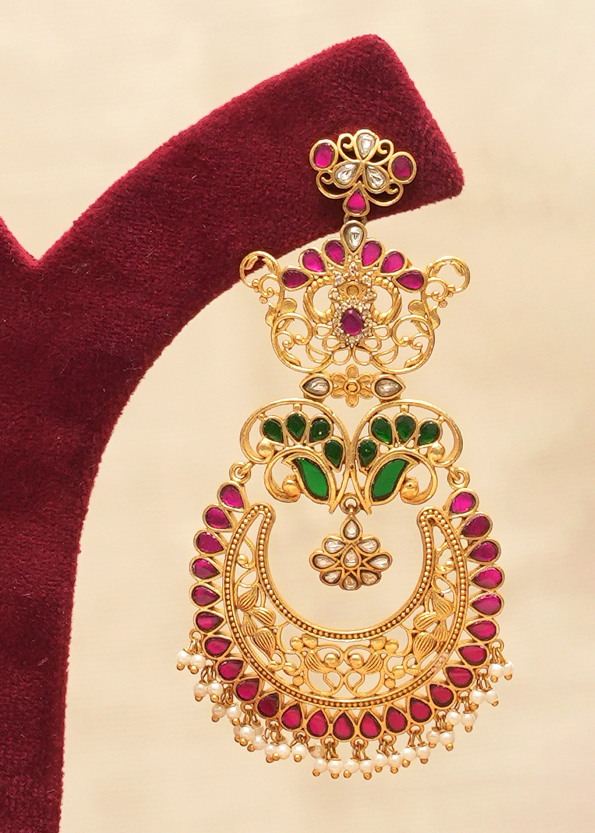 Heritage Kashmiri Jewellery Earrings
