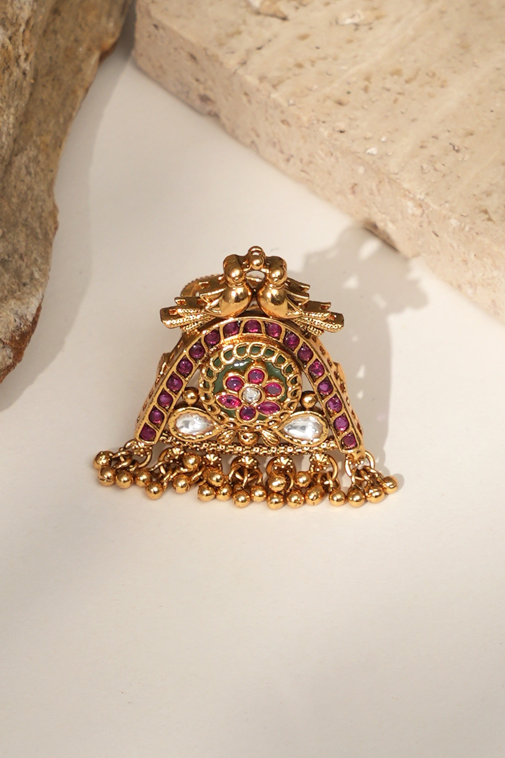 Signature Gold Finish Ring