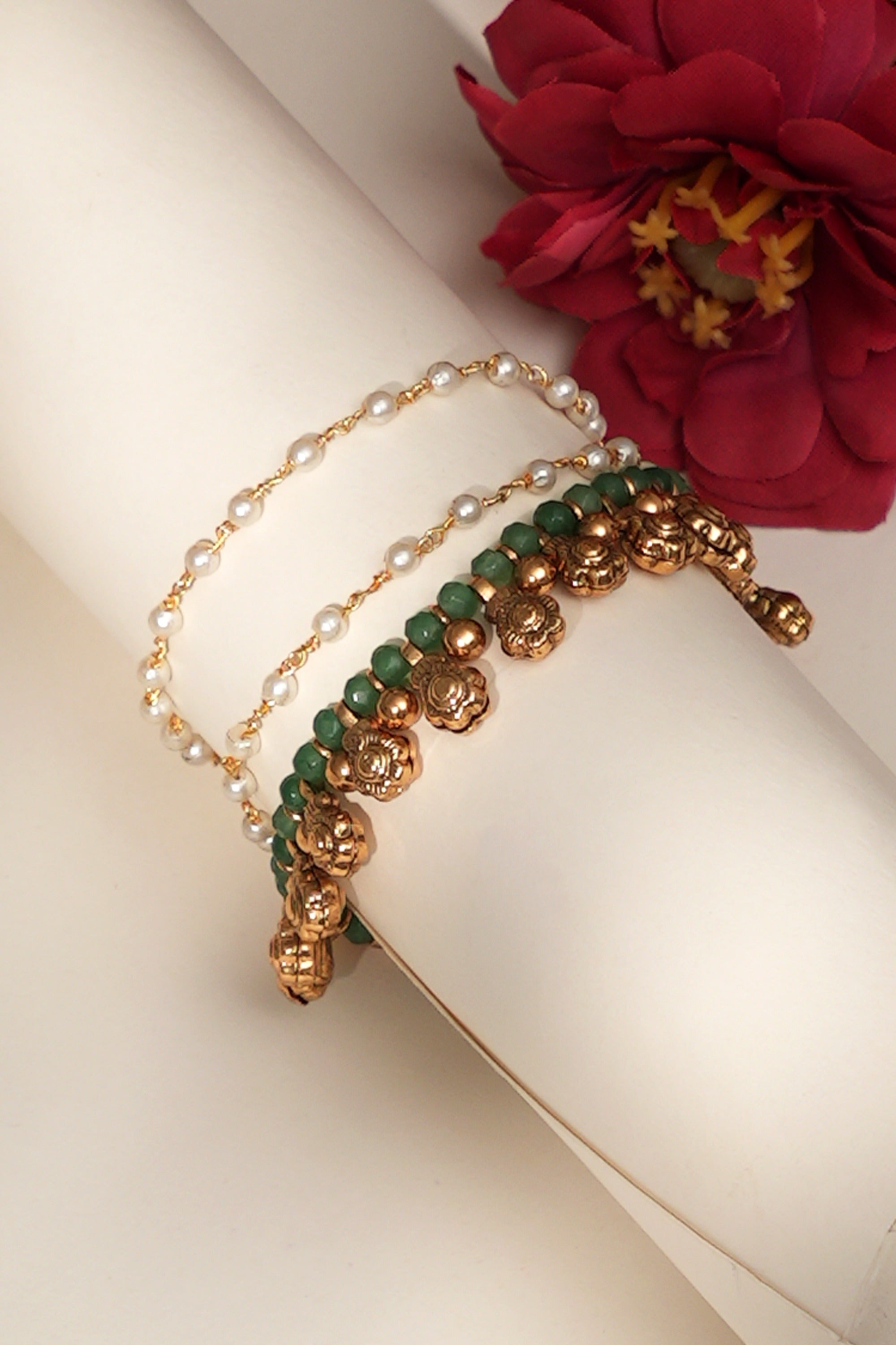 Heritage Kundan Kaan Chain
