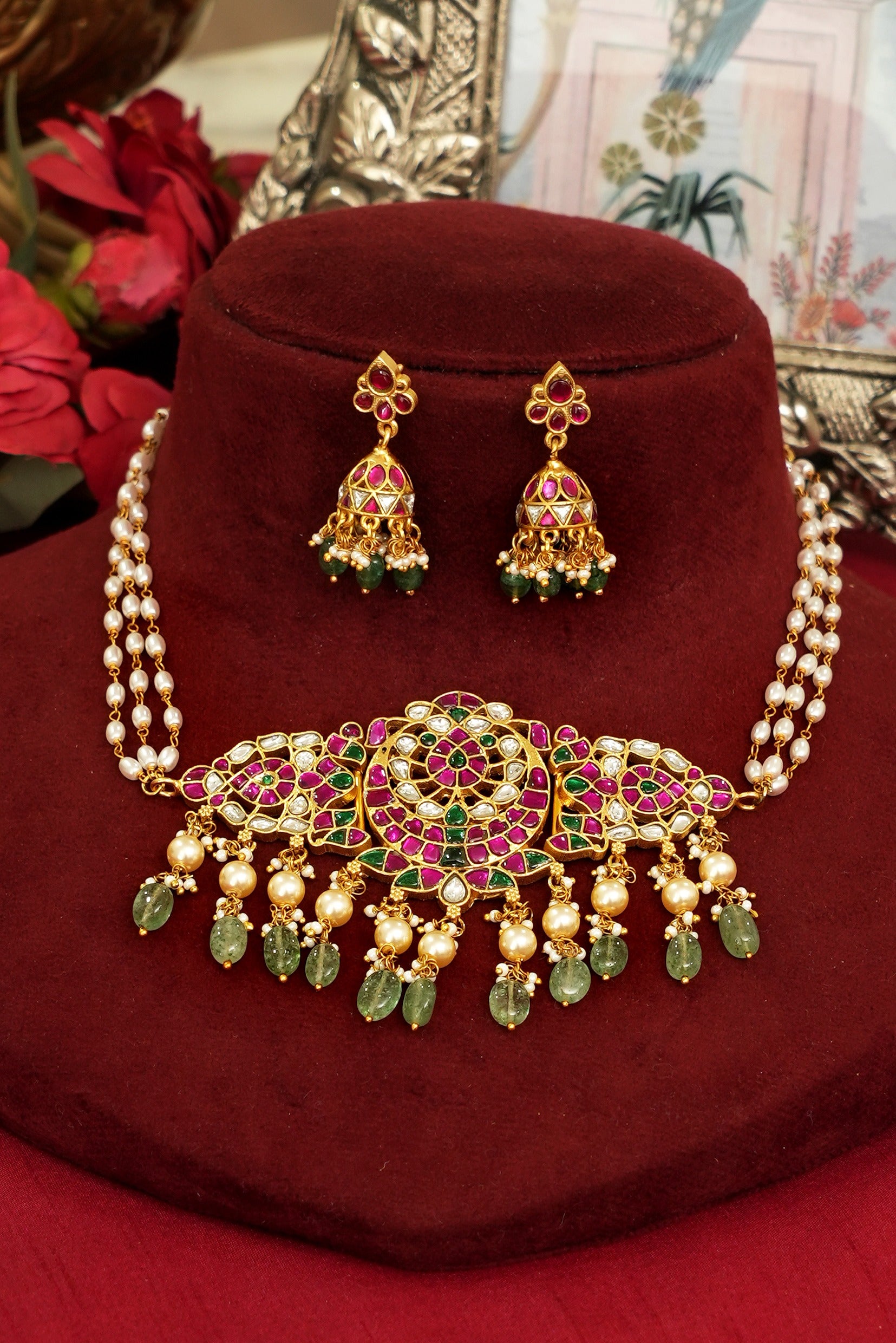 Kundan Jadau Grandeur Necklace