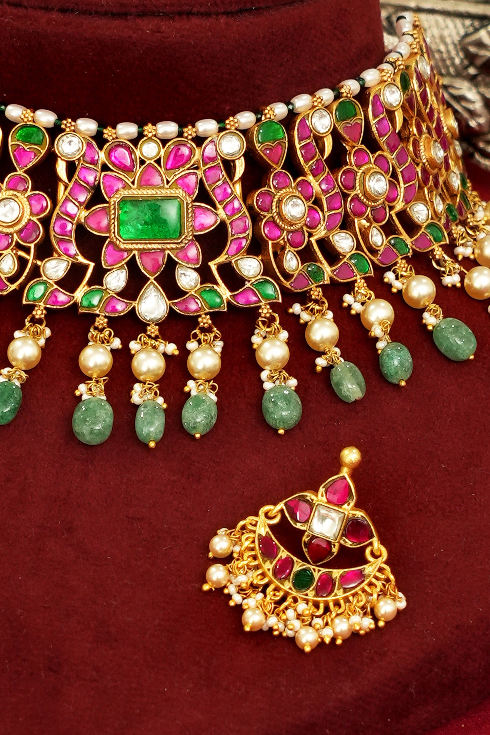 Rajwada Heritage Jadau Choker Set