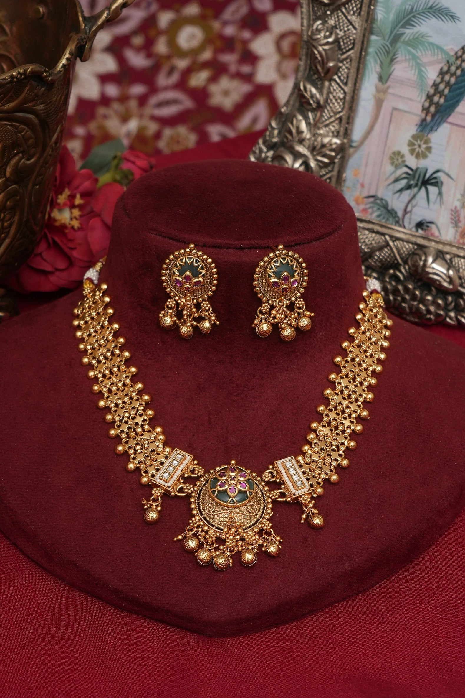 Heritage Gold Finish Necklace