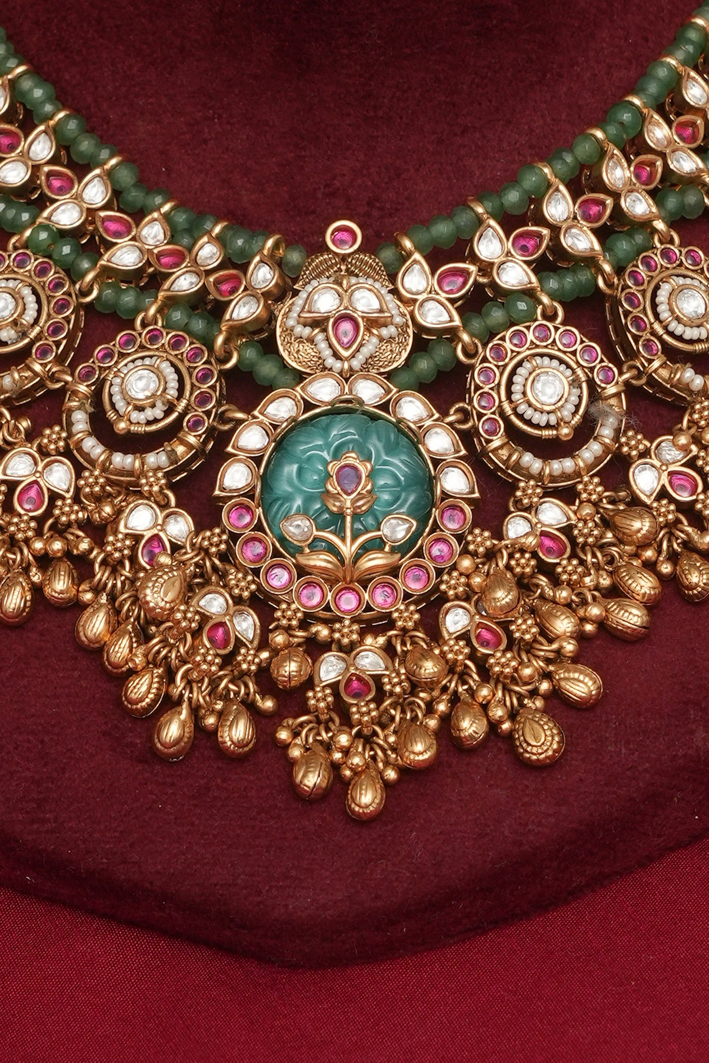 Heirloom Heritage Gold Finish Necklace
