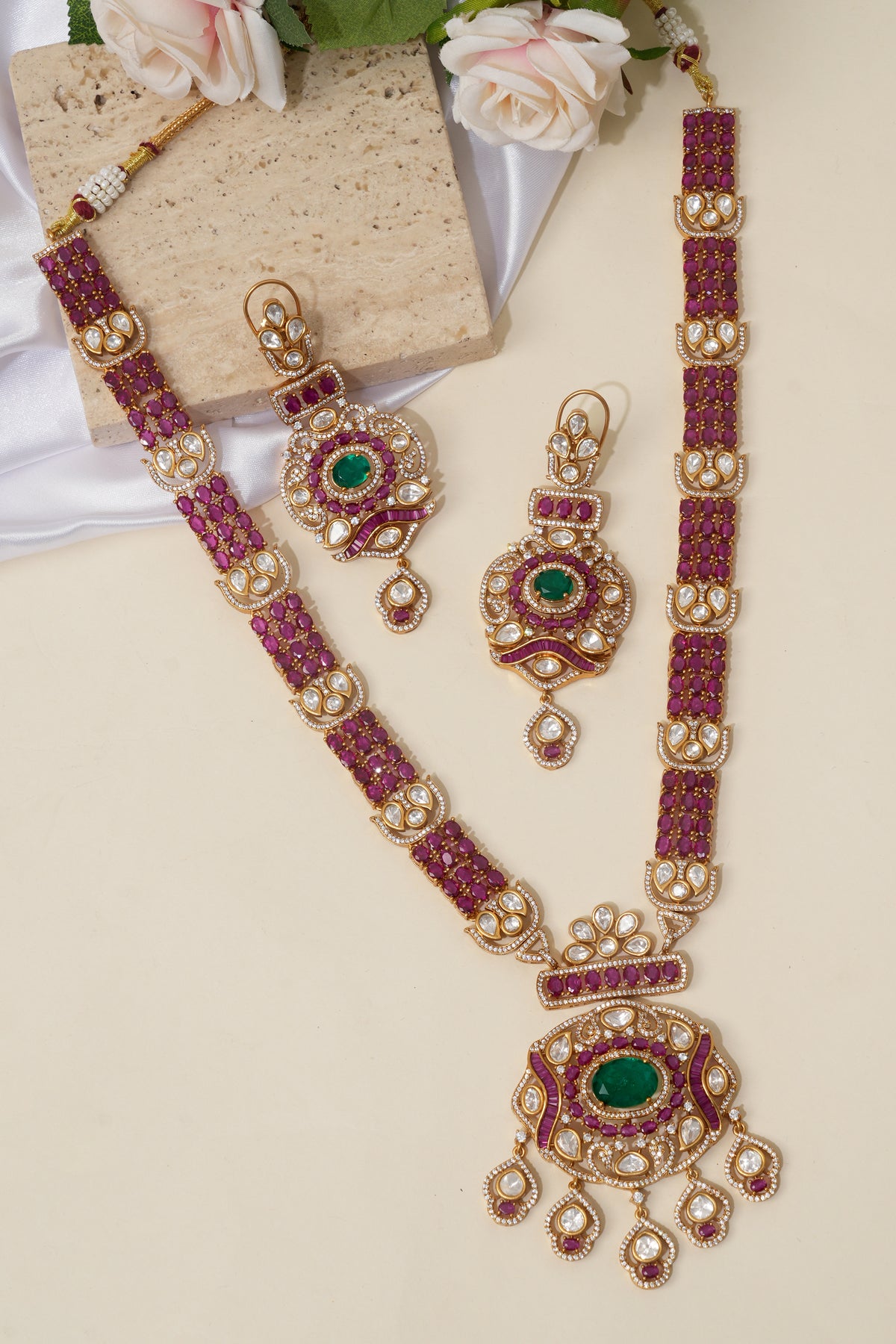 Maharani Heritage Kundan Rani Haar