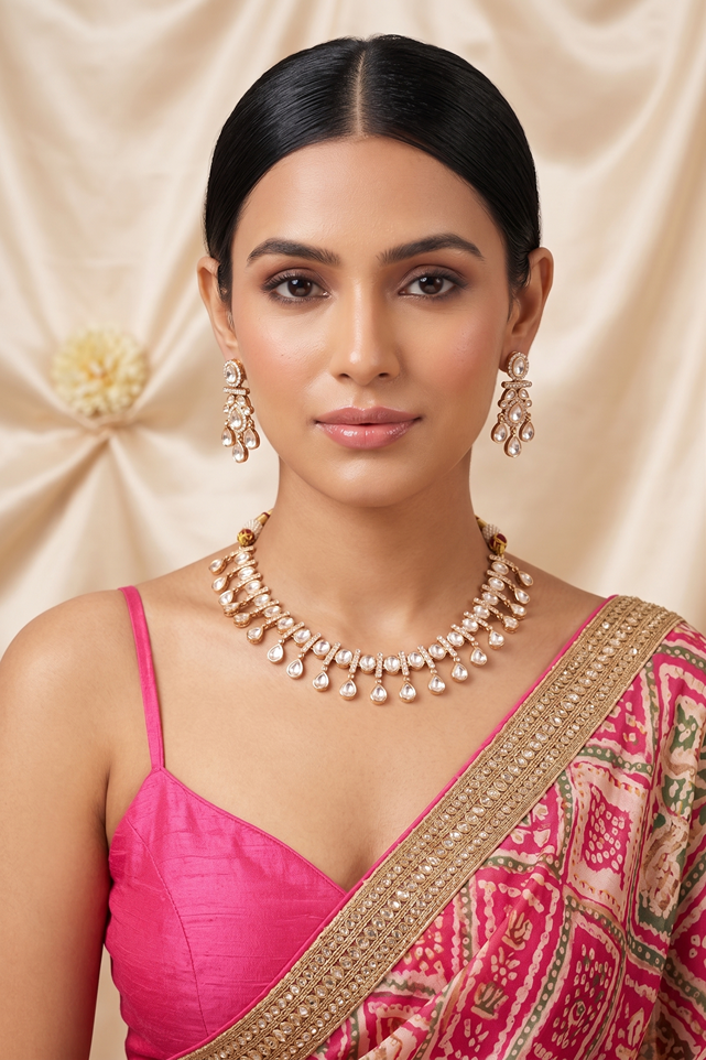 Advika Royal Premium Kundan Necklace