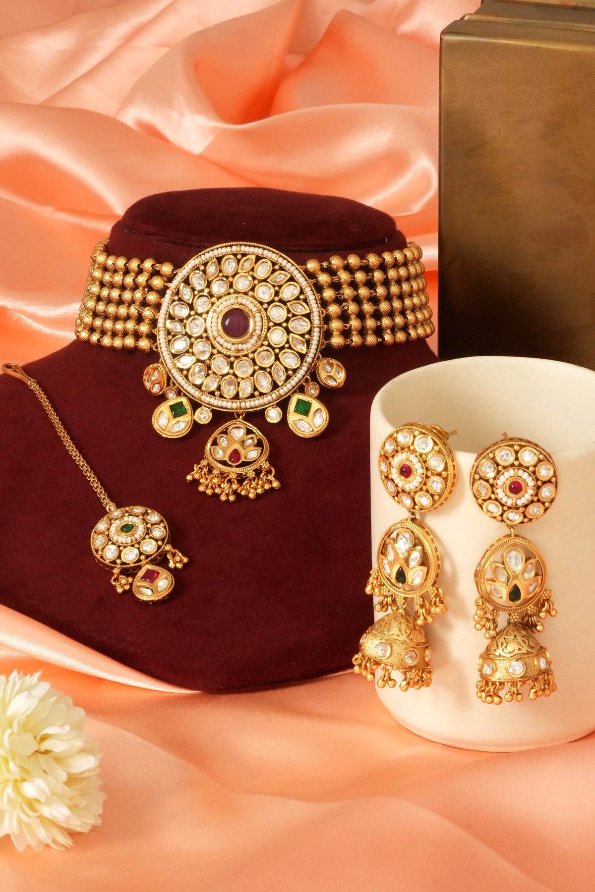 Royal Kundan Bridal Necklace Set
