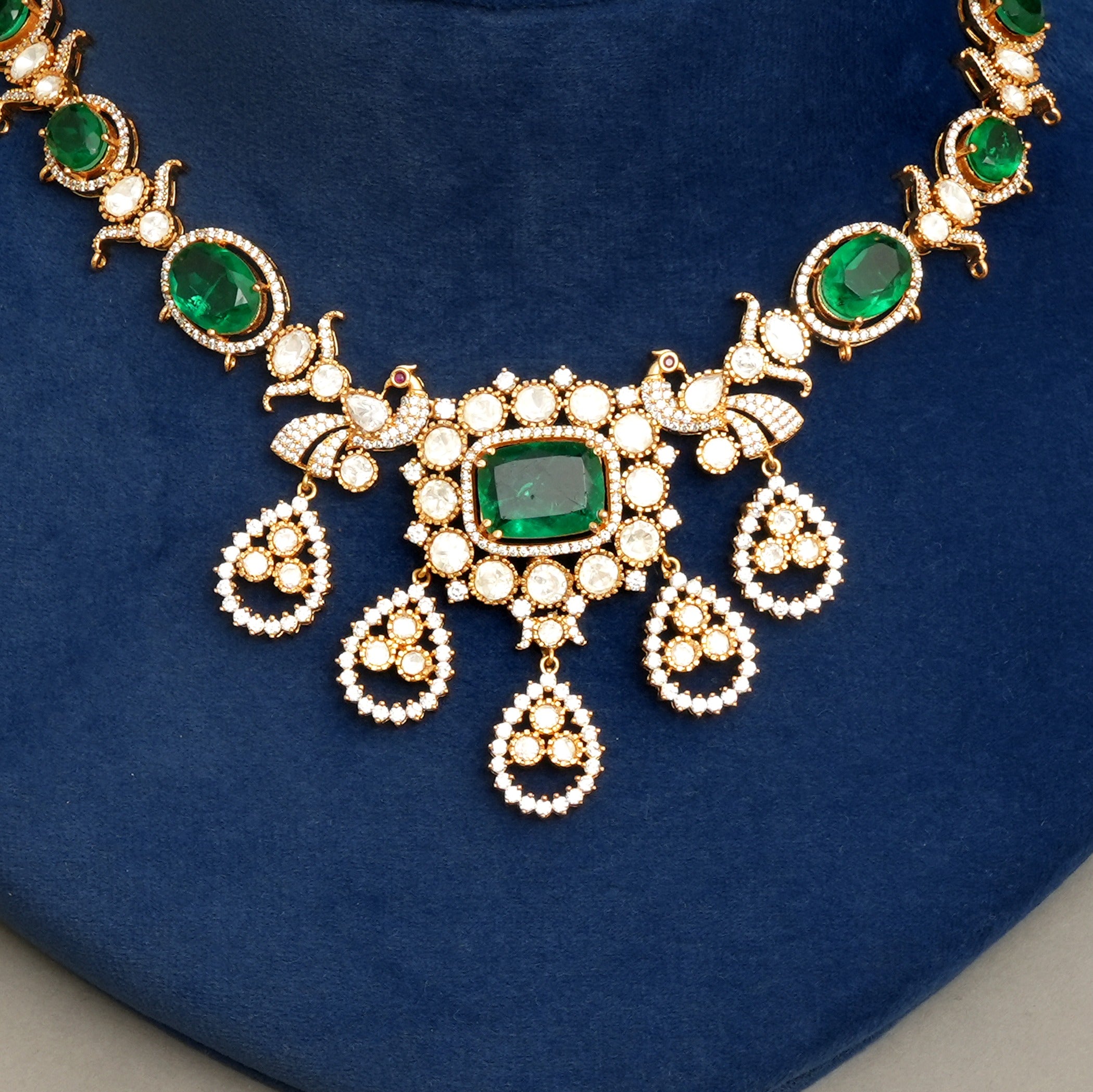 Radhika Kudan Polki Necklace Set