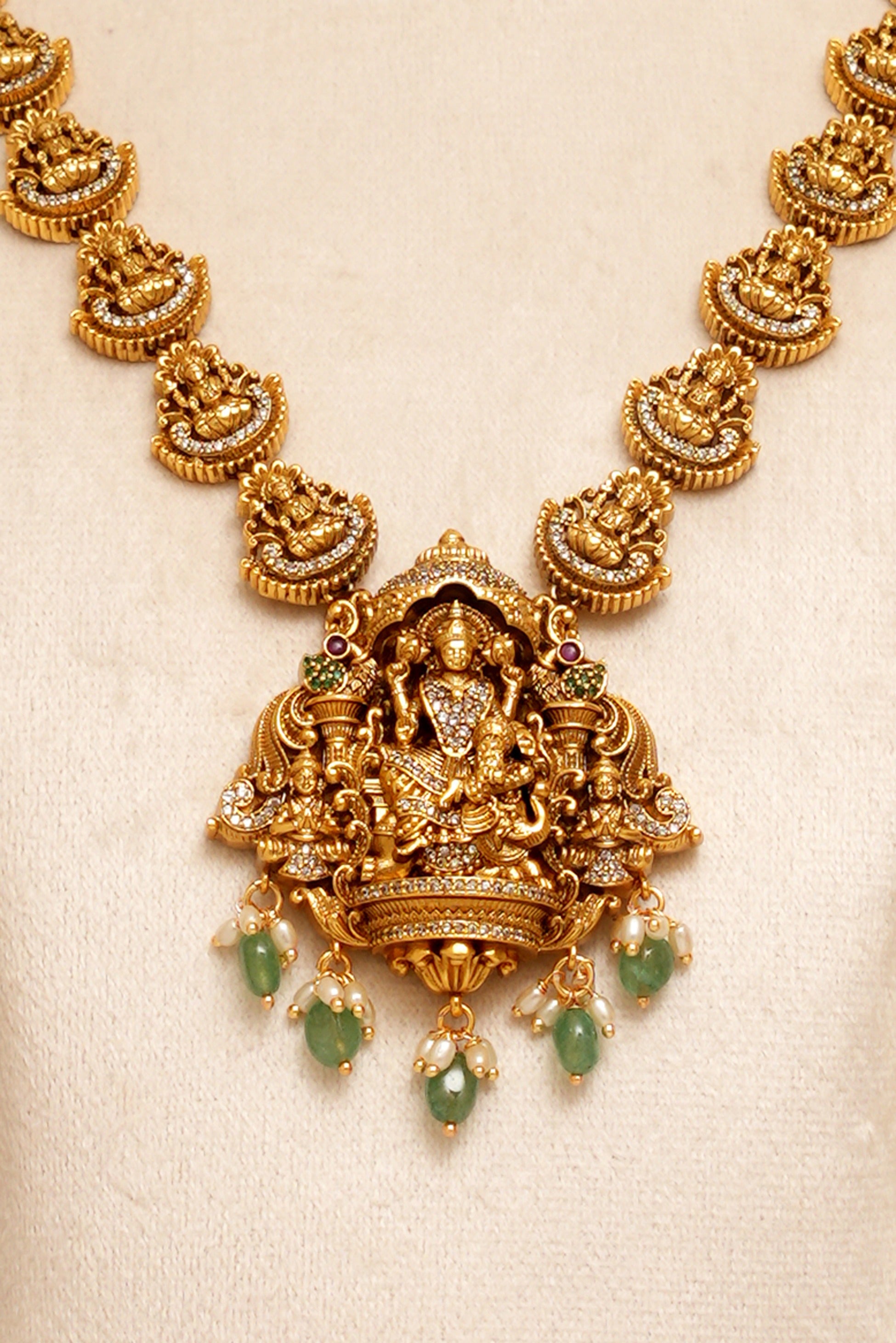Padma Temple Necklace Set