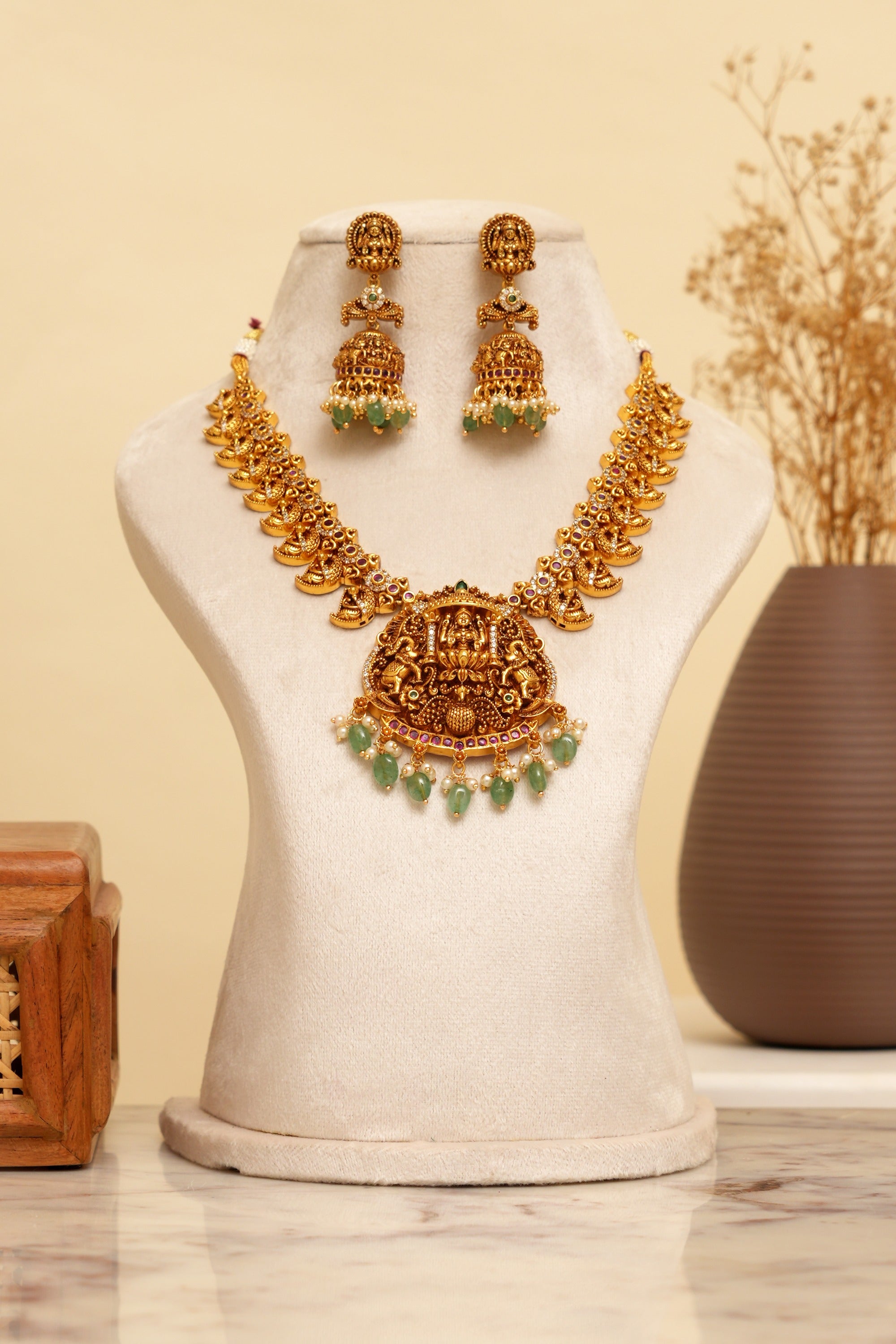 Yashoda Temple Necklace Set