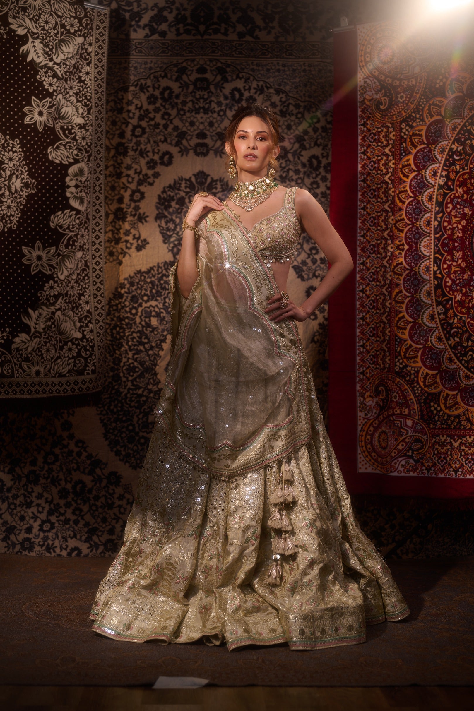 Amyra in Haniya Lehenga Set