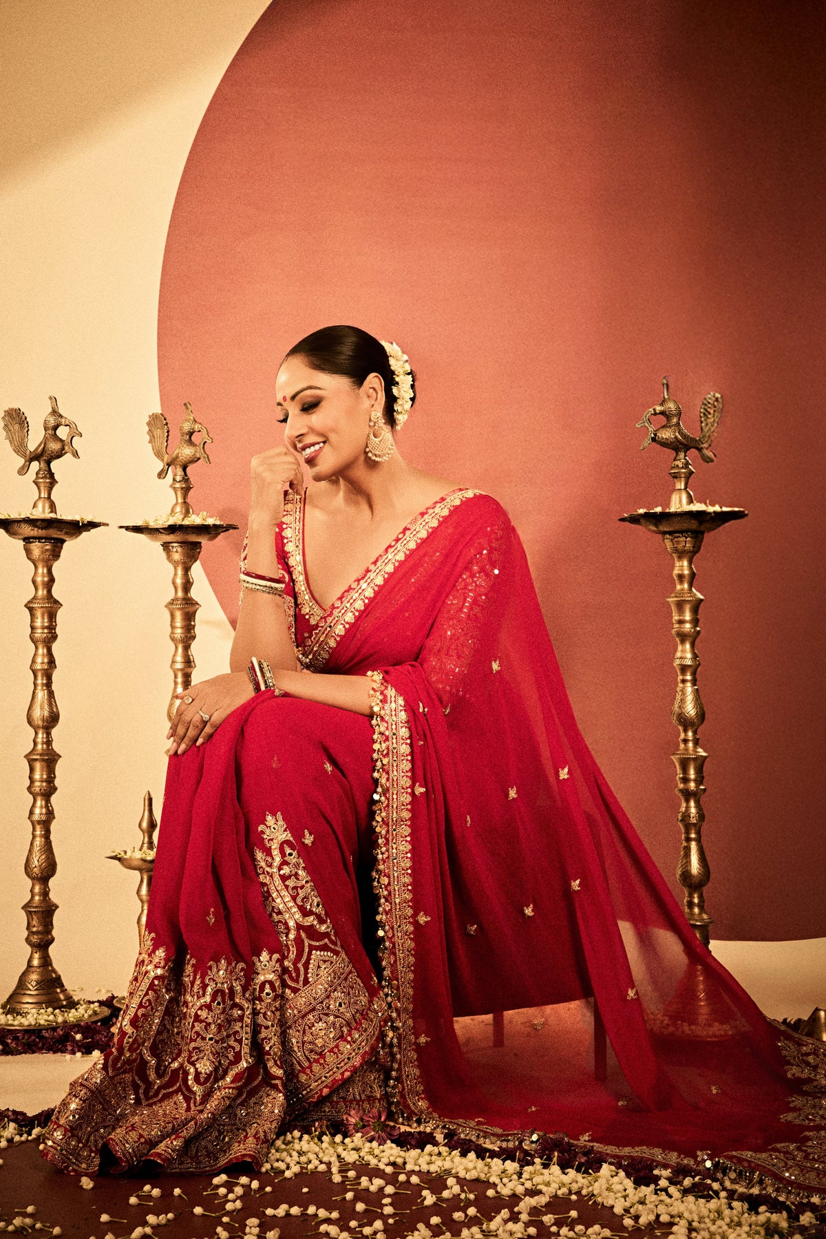 Bipasha Basu in Shivani Saree Set