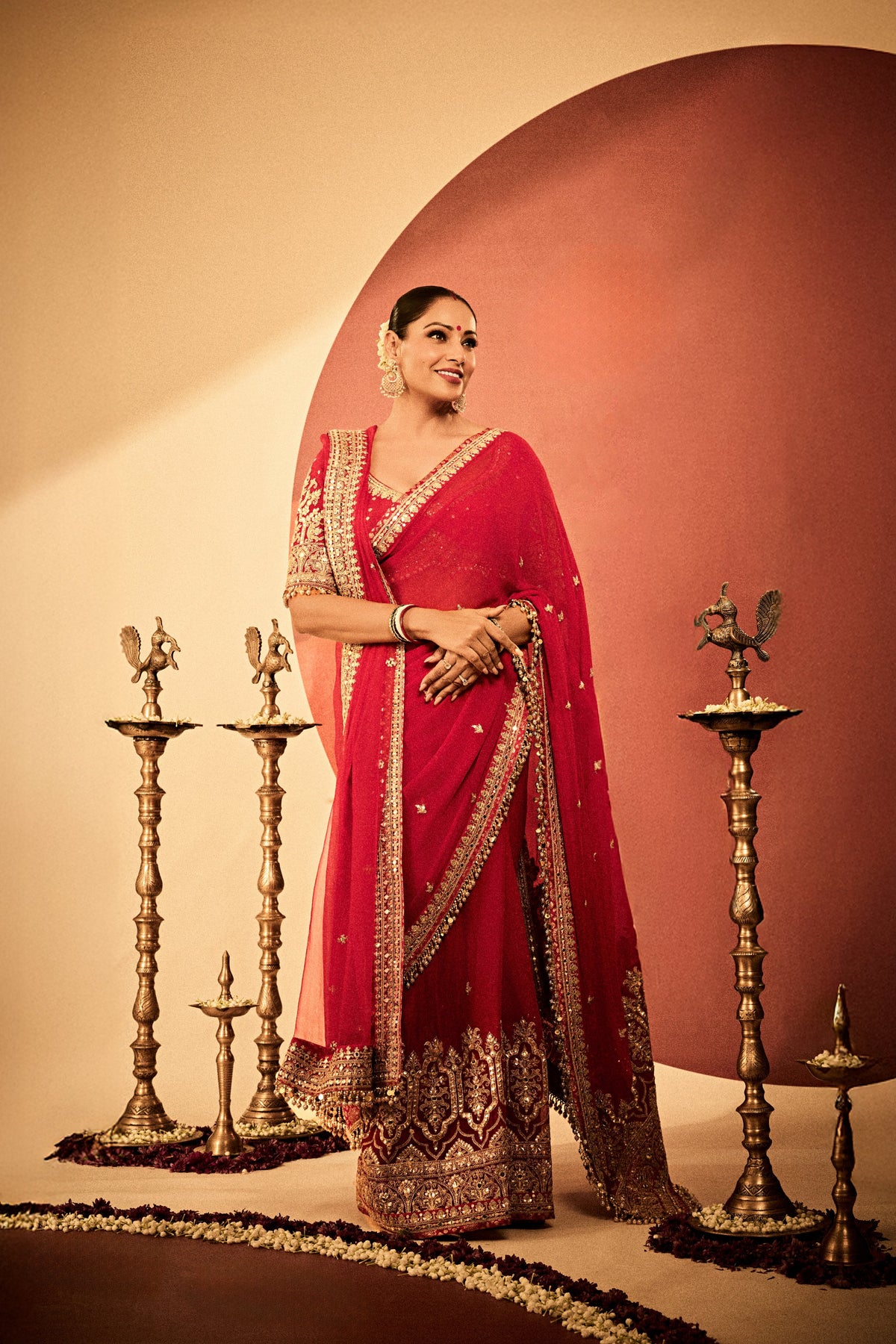 Bipasha Basu in Shivani Saree Set