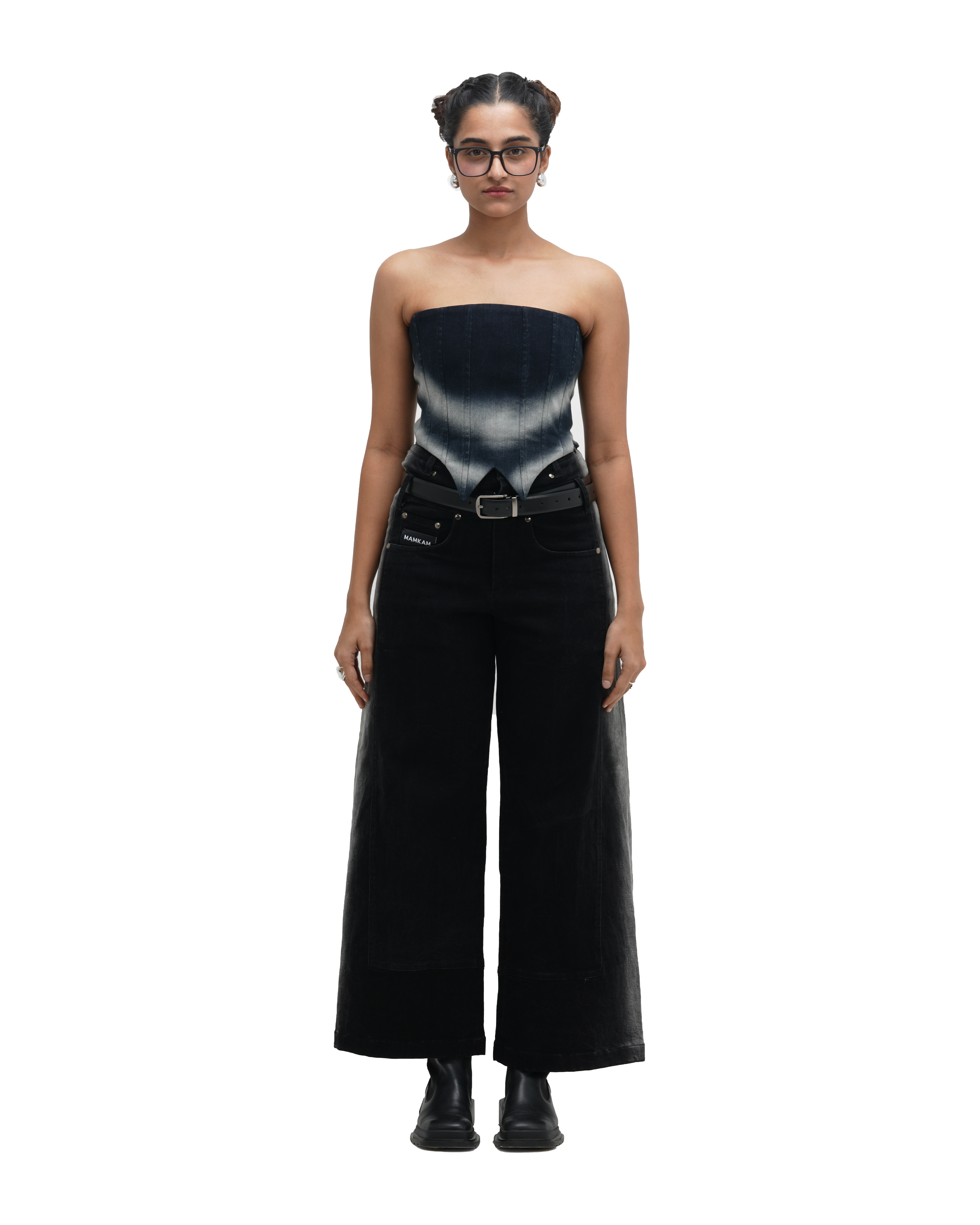 BLEACHED CORSET