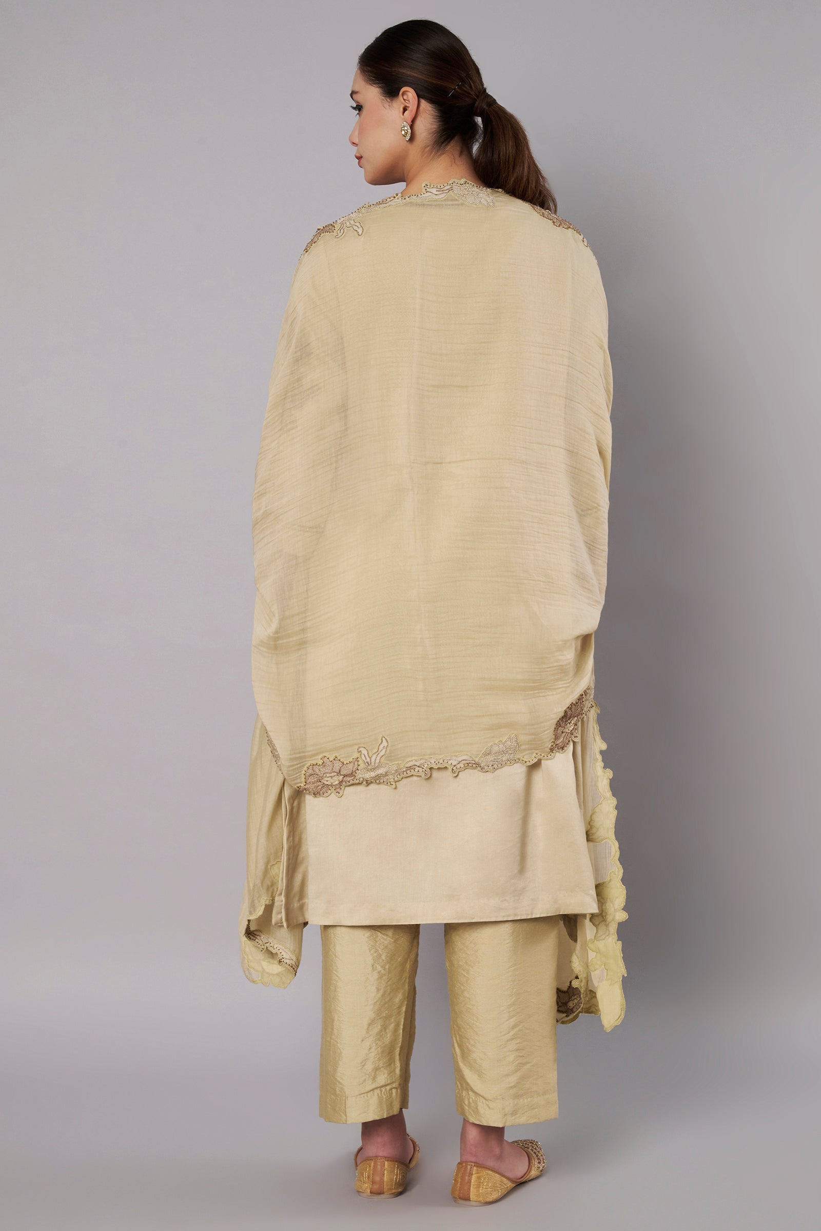 Breeze Trail A Line Set - Pistachio Green