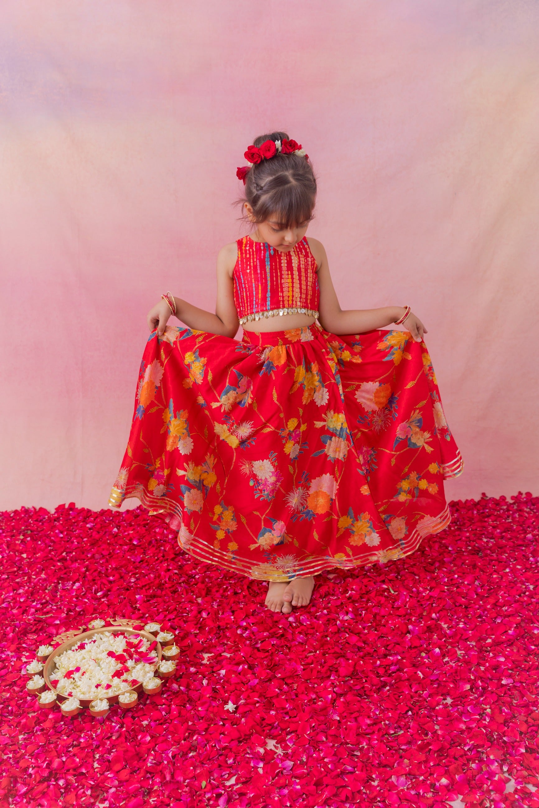 Gulaab Lehenga