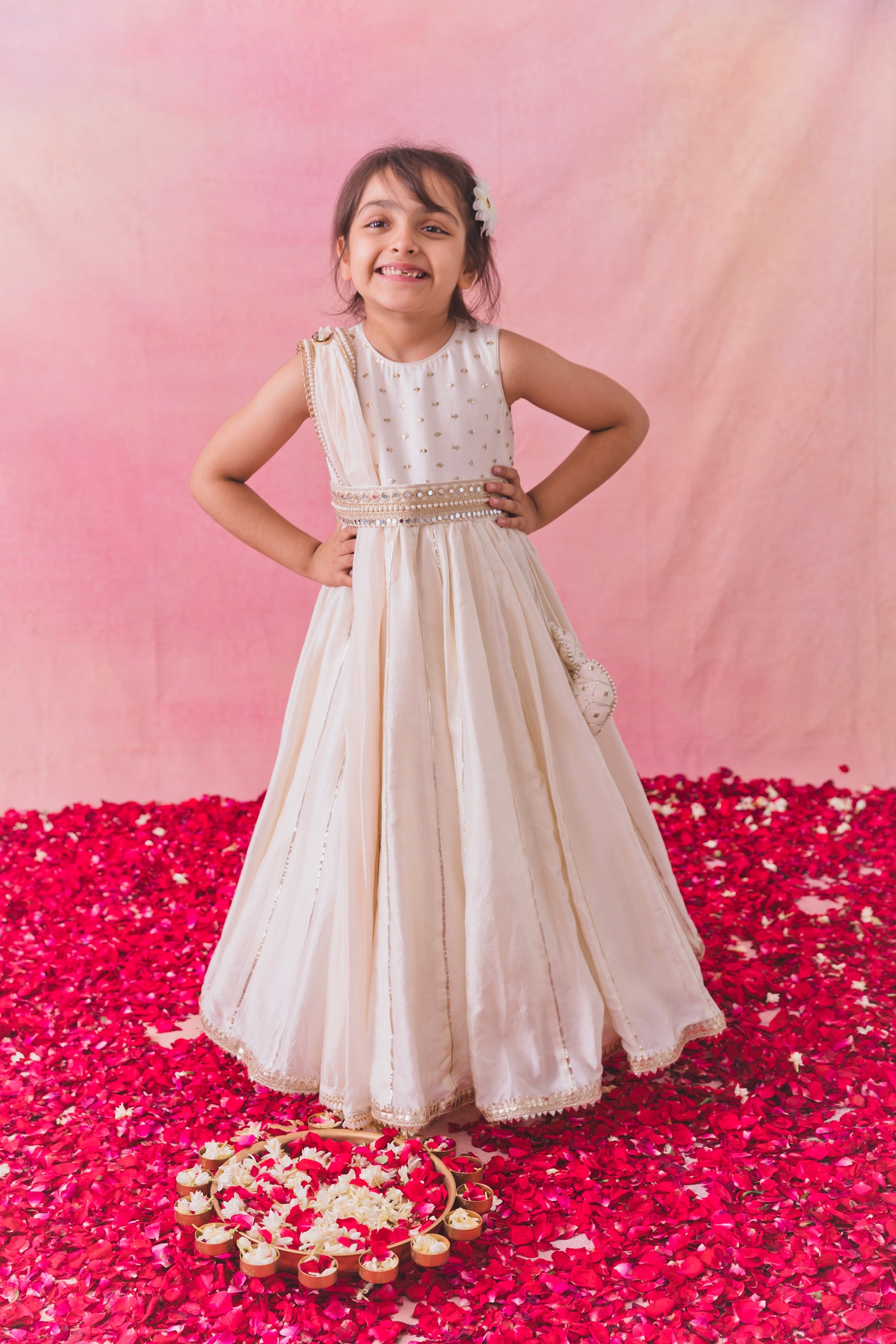 Off White Anarkali