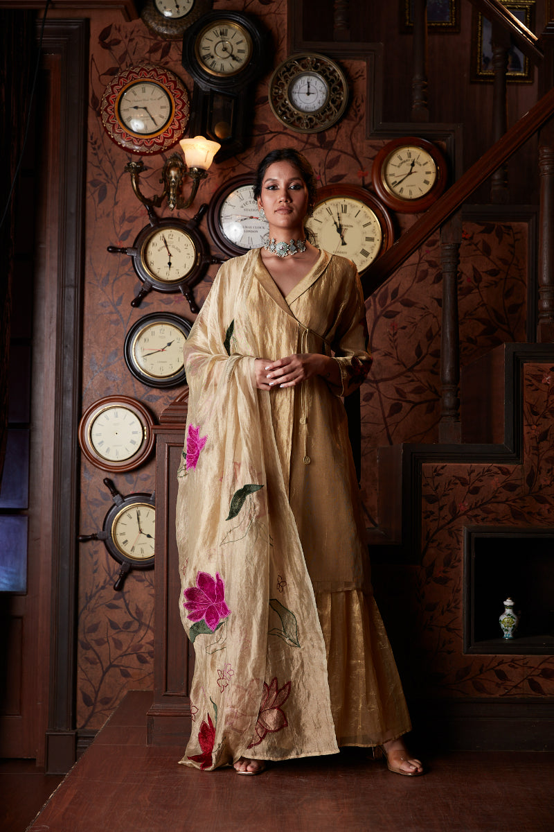 Maliha - Kurta, sharara pants & dupatta set