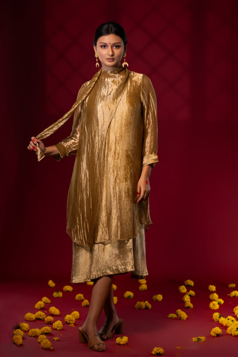 Ashwi - Overlay & dress set