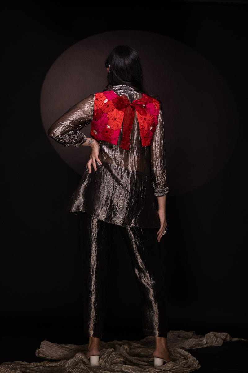 Kalki - Jacket, shirt & pants set