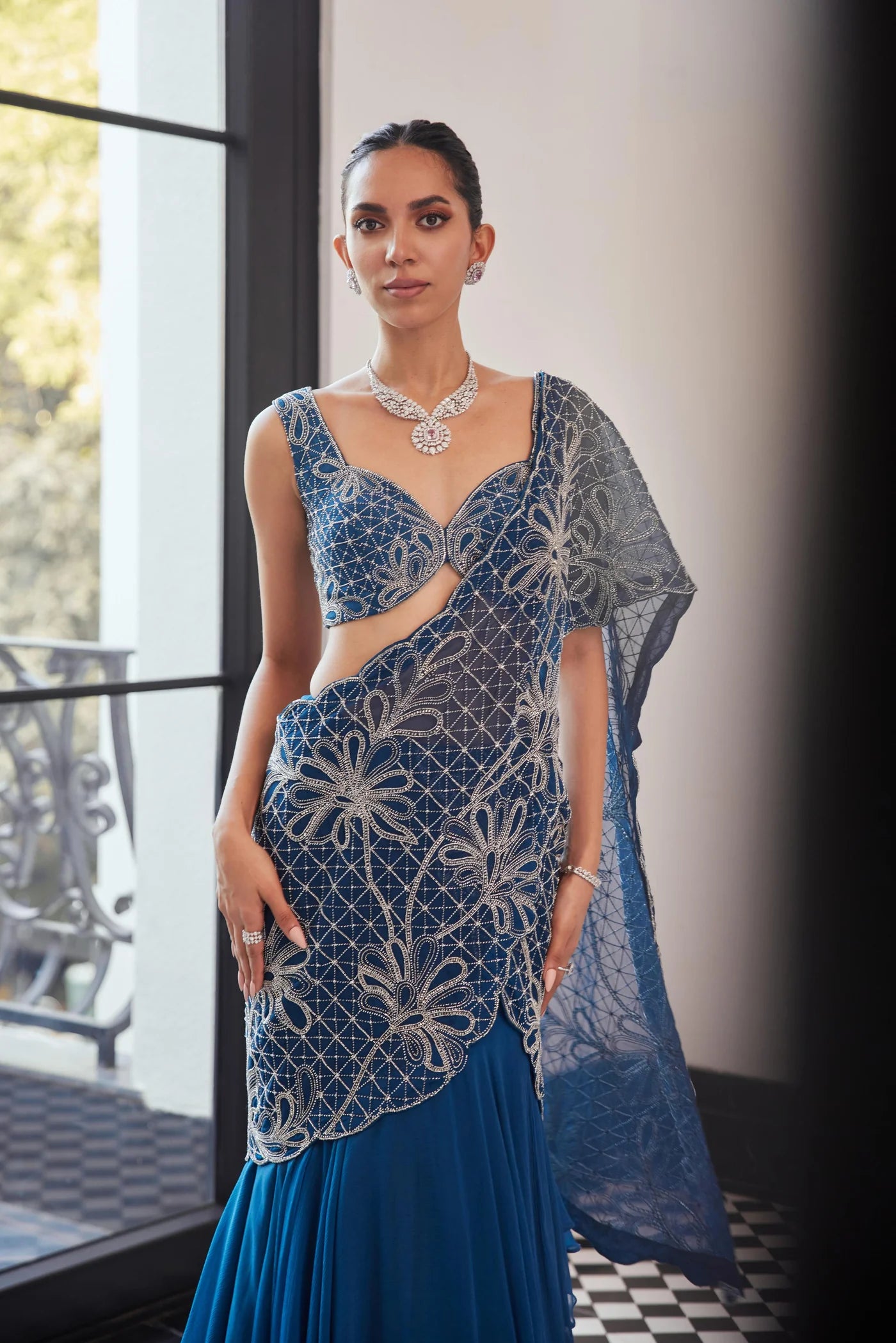 FREYA PRE DRAPED SAREE