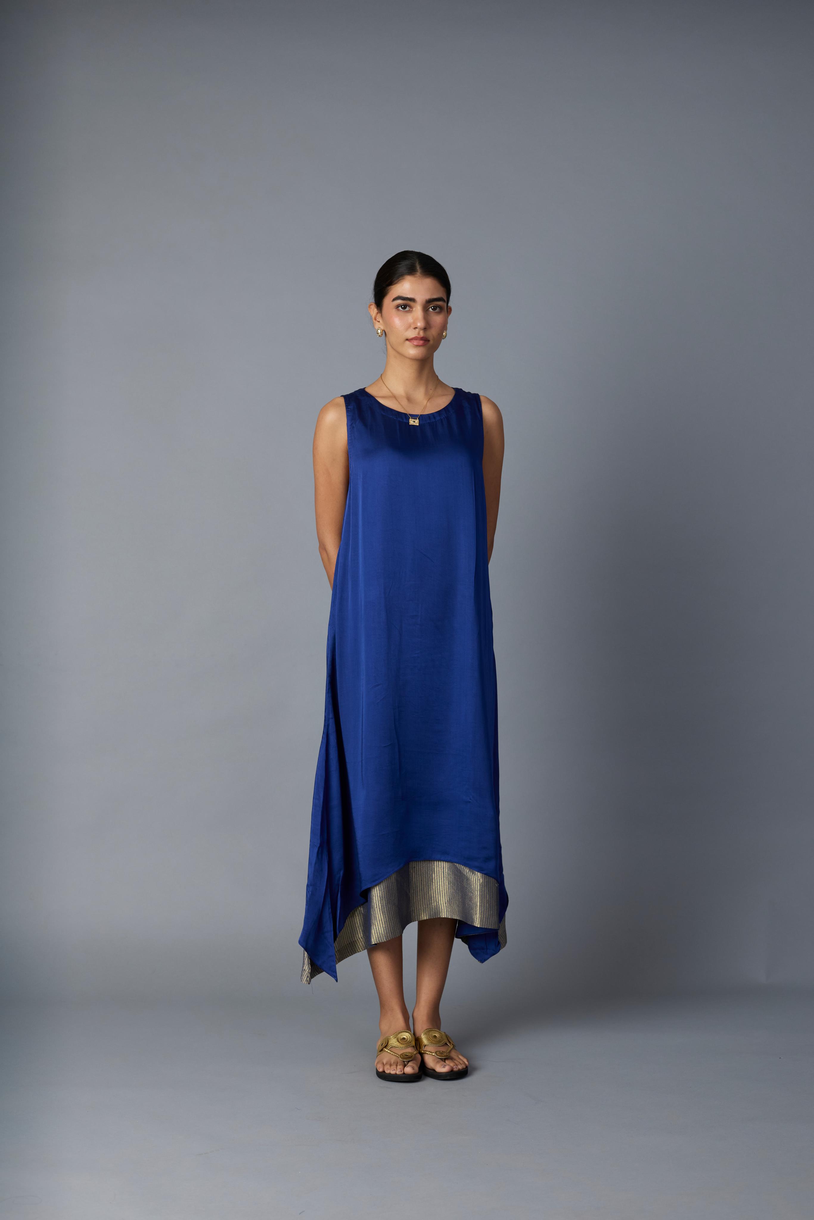 CHAMELI DRESS - ROYAL BLUE