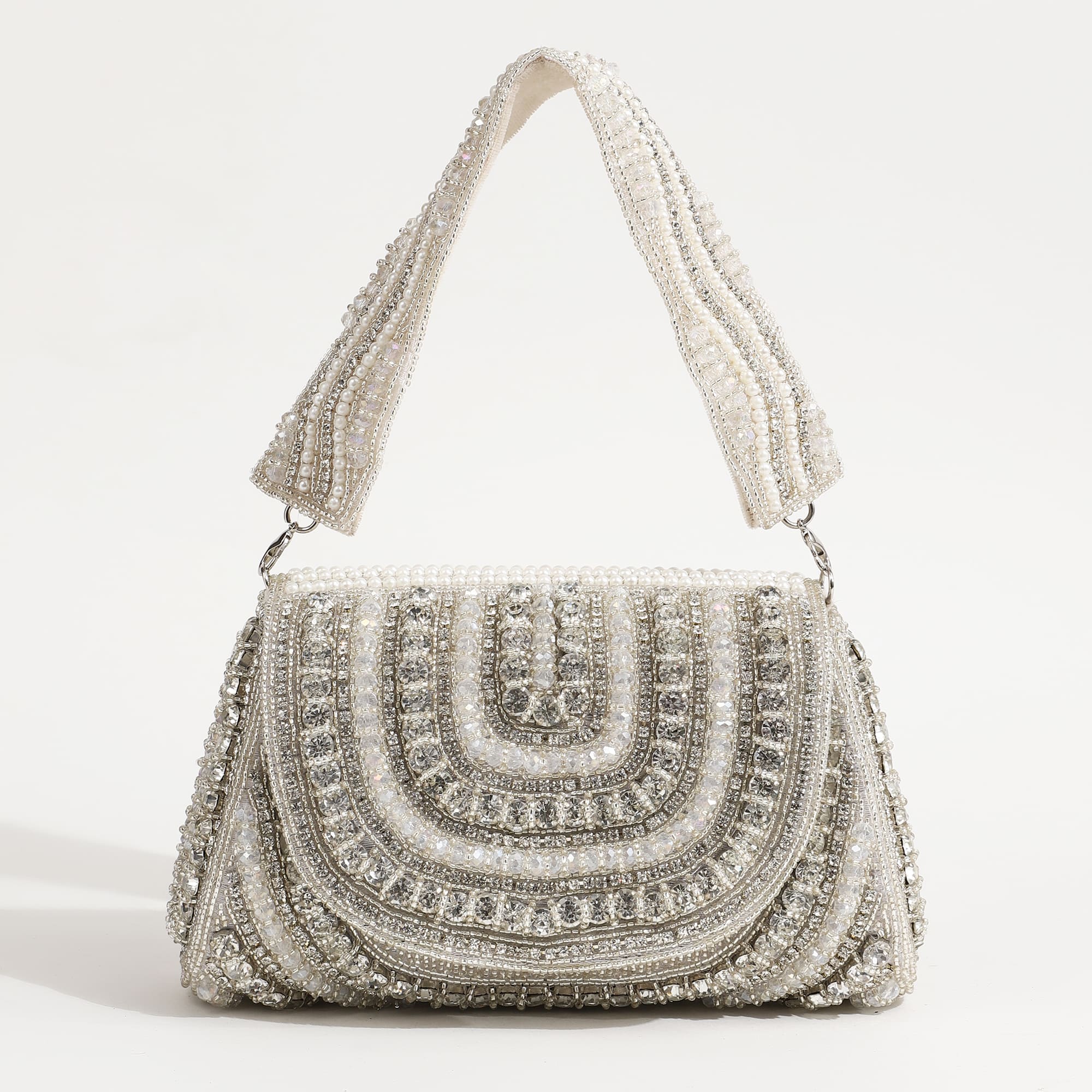 THE TAN CLAN Chloe Flap over Clutch Bag