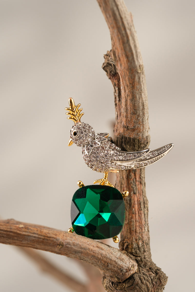Jade Nest - Brooche
