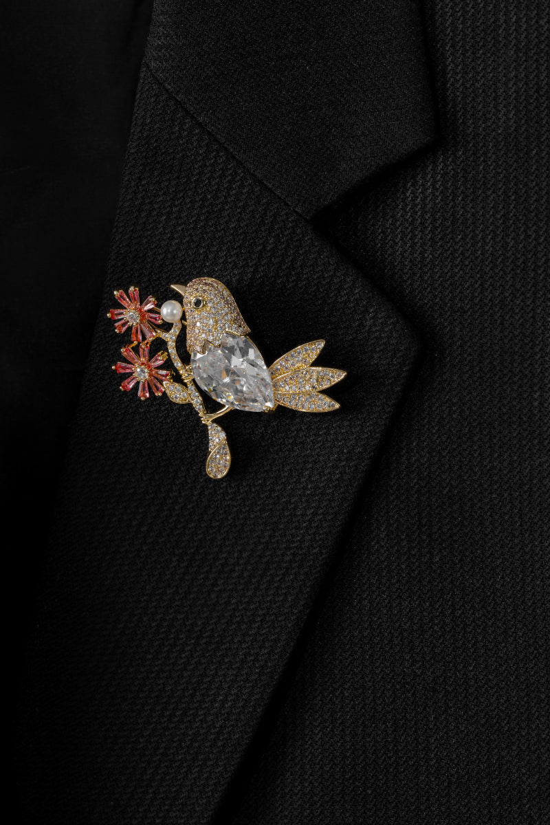 Jade Nest - Brooche