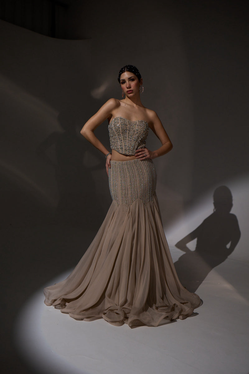 Fiona Corset-Lehengas Set