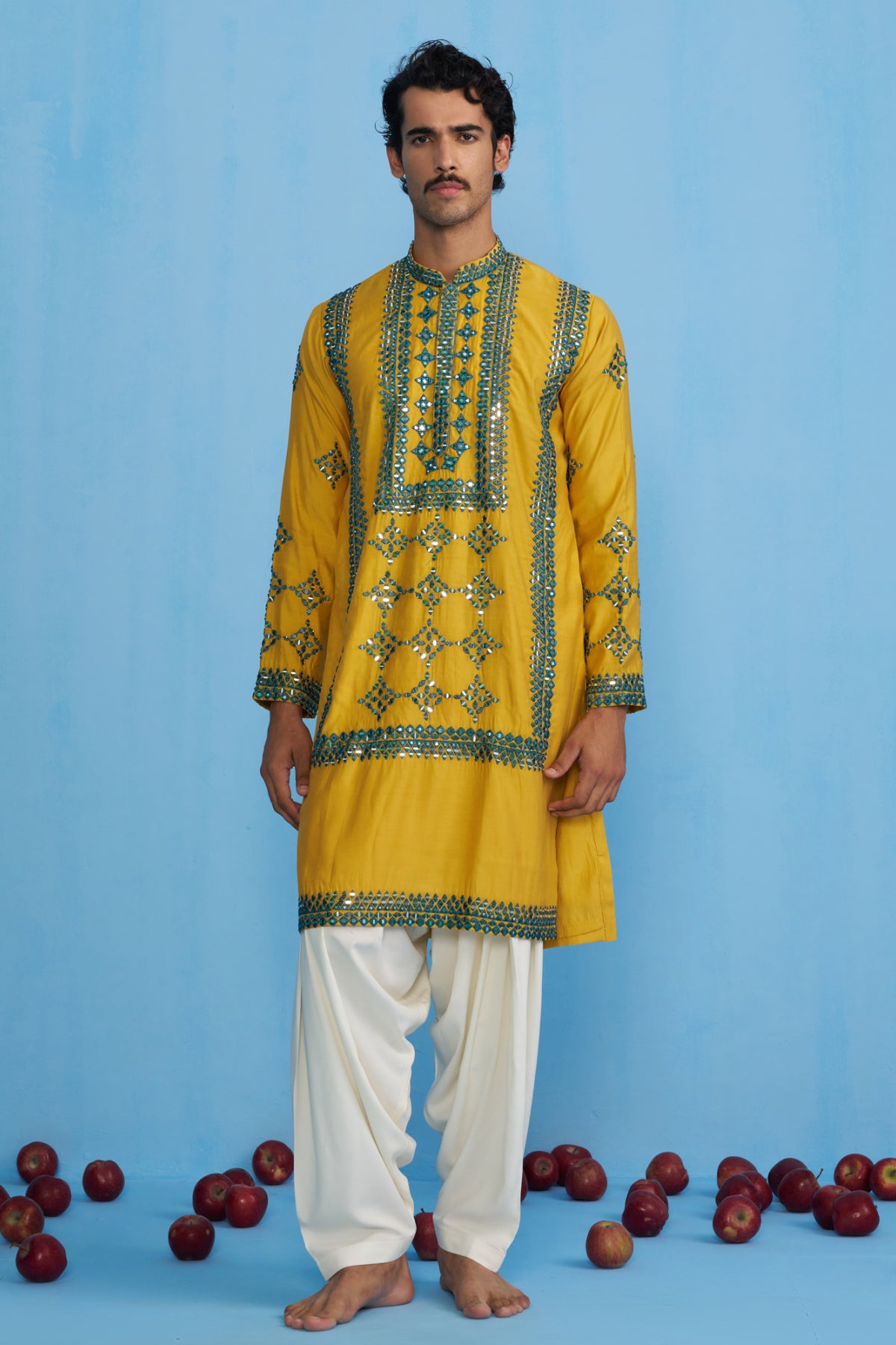 DARPAN HALDI KURTA SET