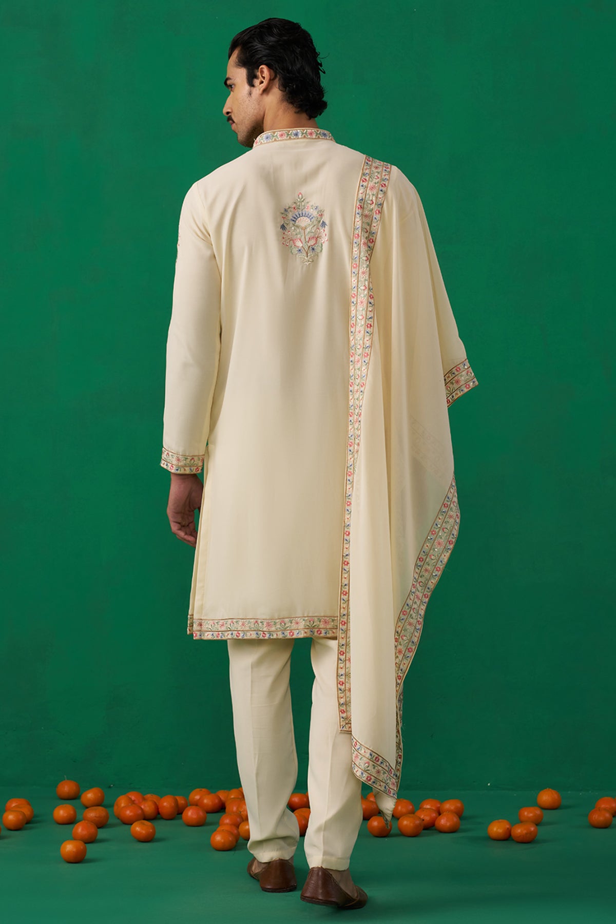 DEER BEIGE KURTA SET