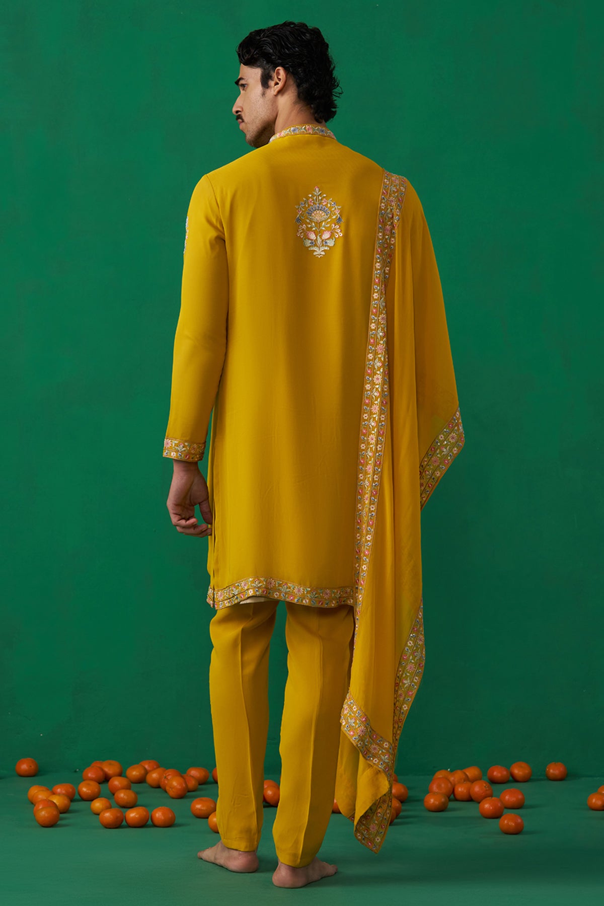 DEER HALDI KURTA SET