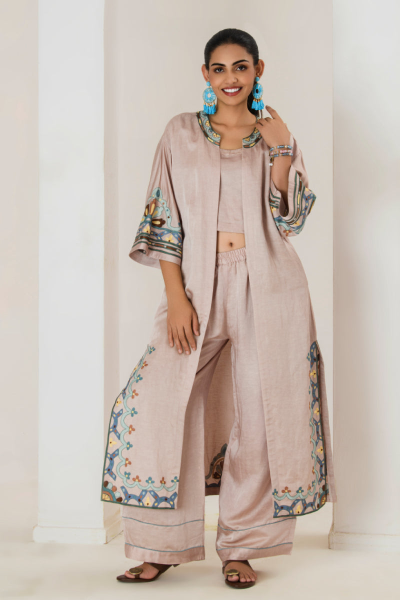 Fathia Jacket Set