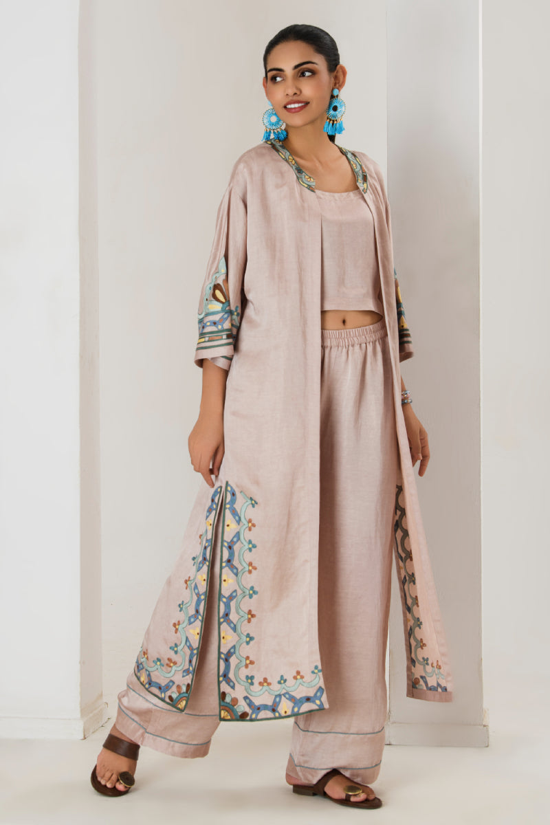 Fathia Jacket Set