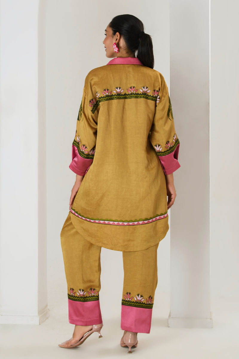Zina Shirt Tunic Set
