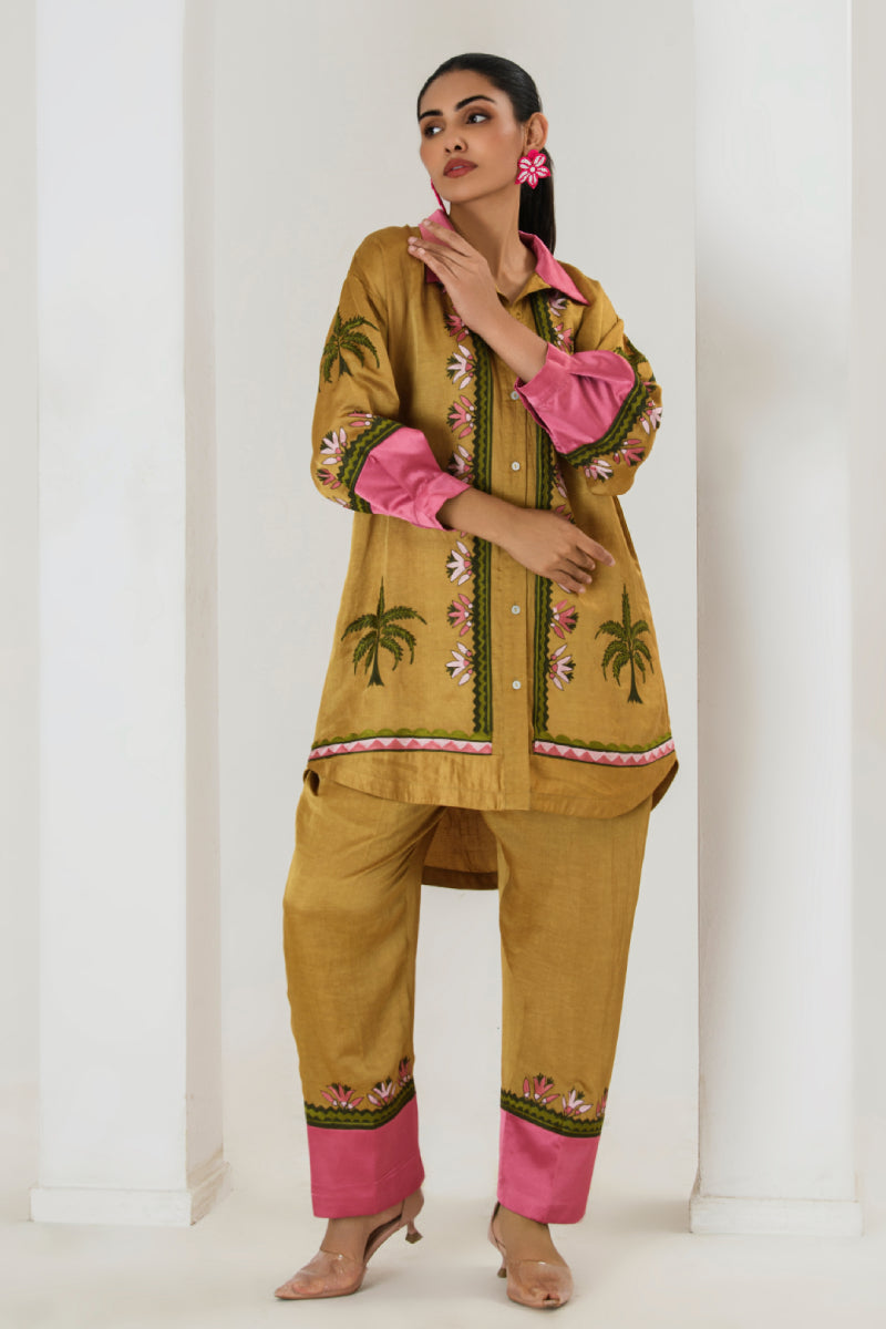 Zina Shirt Tunic Set